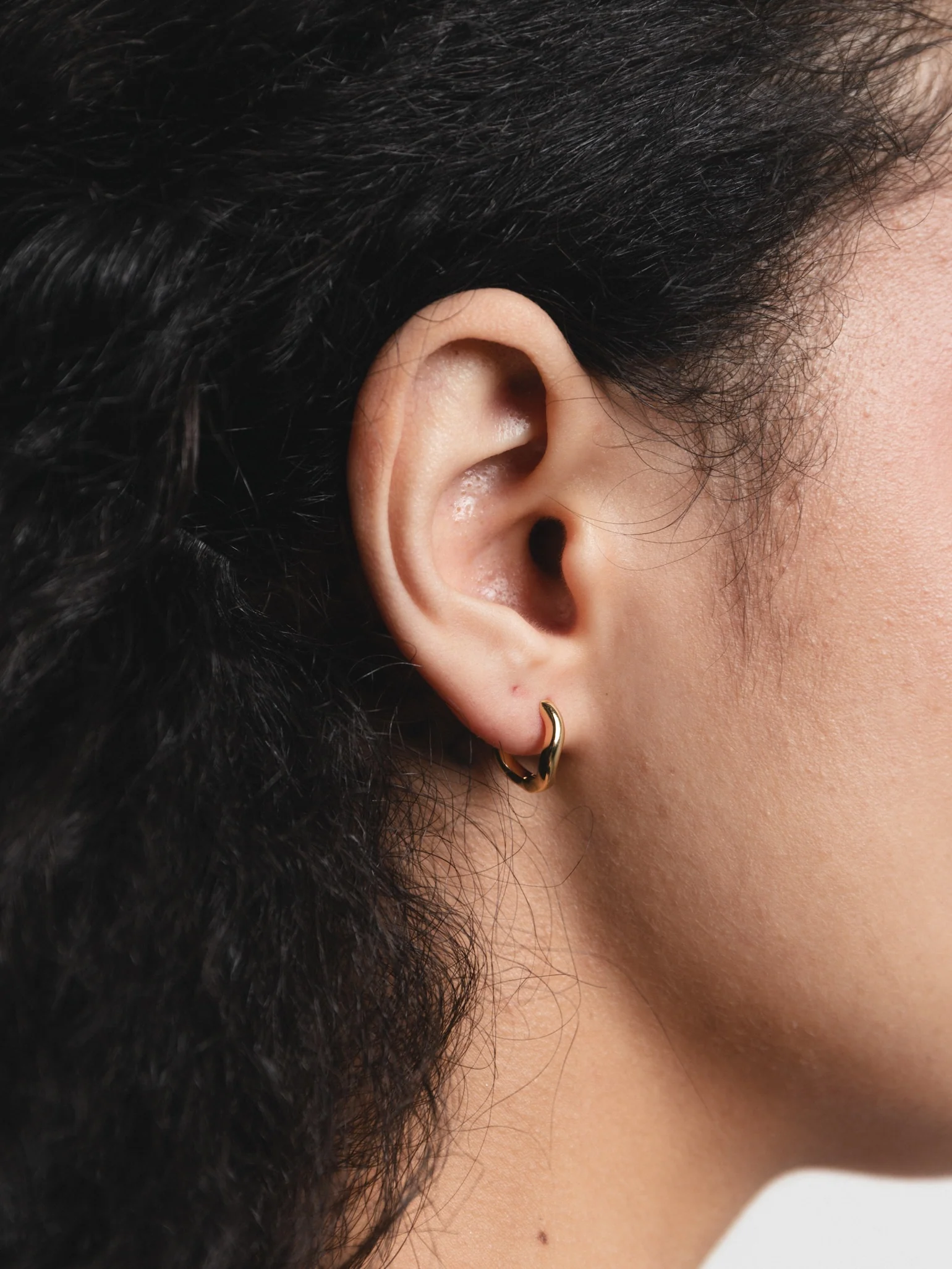 Small Rowan Hoops in Gold - XPRESSC