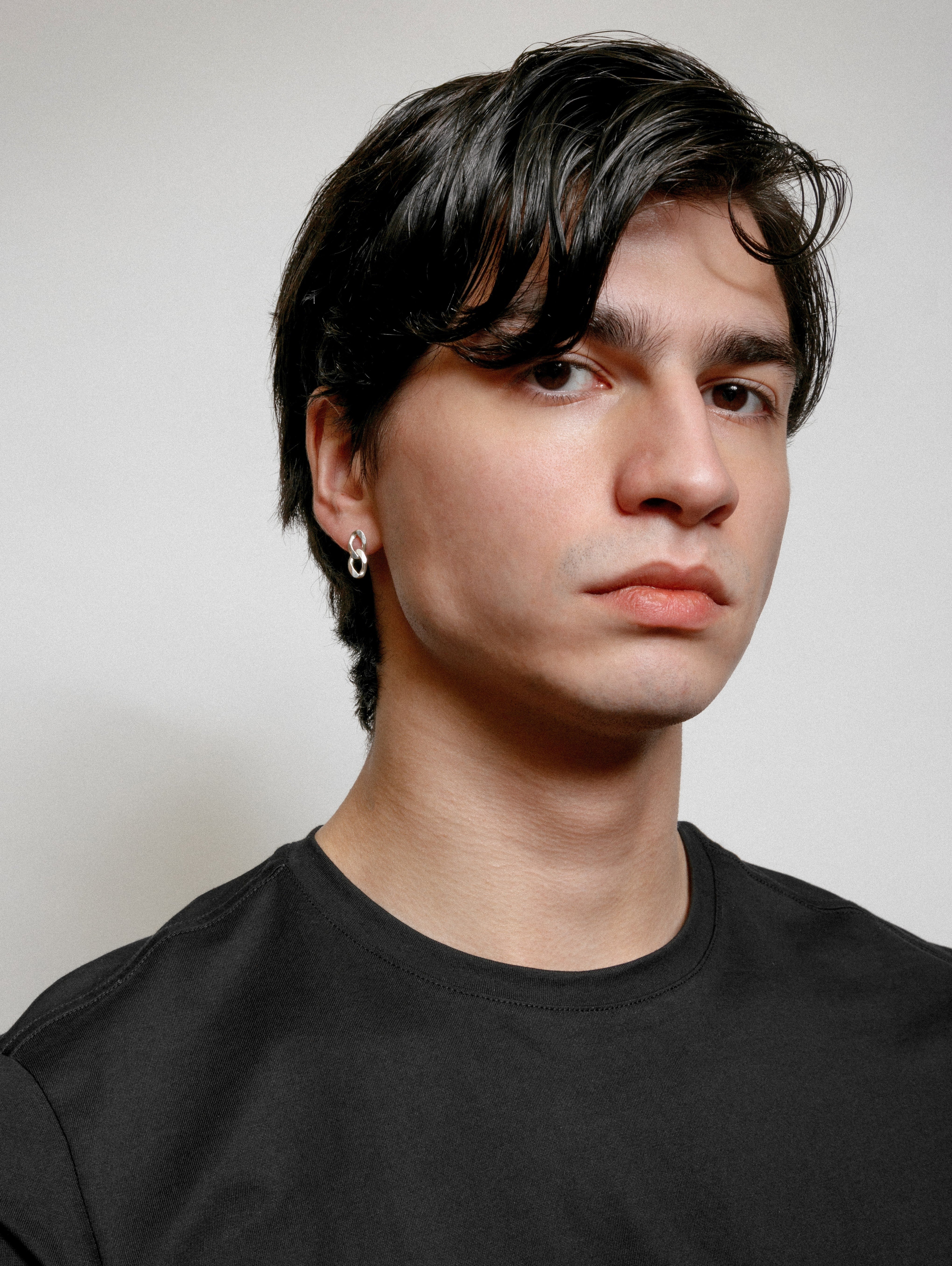 Link Stud in Sterling Silver - XPRESSC