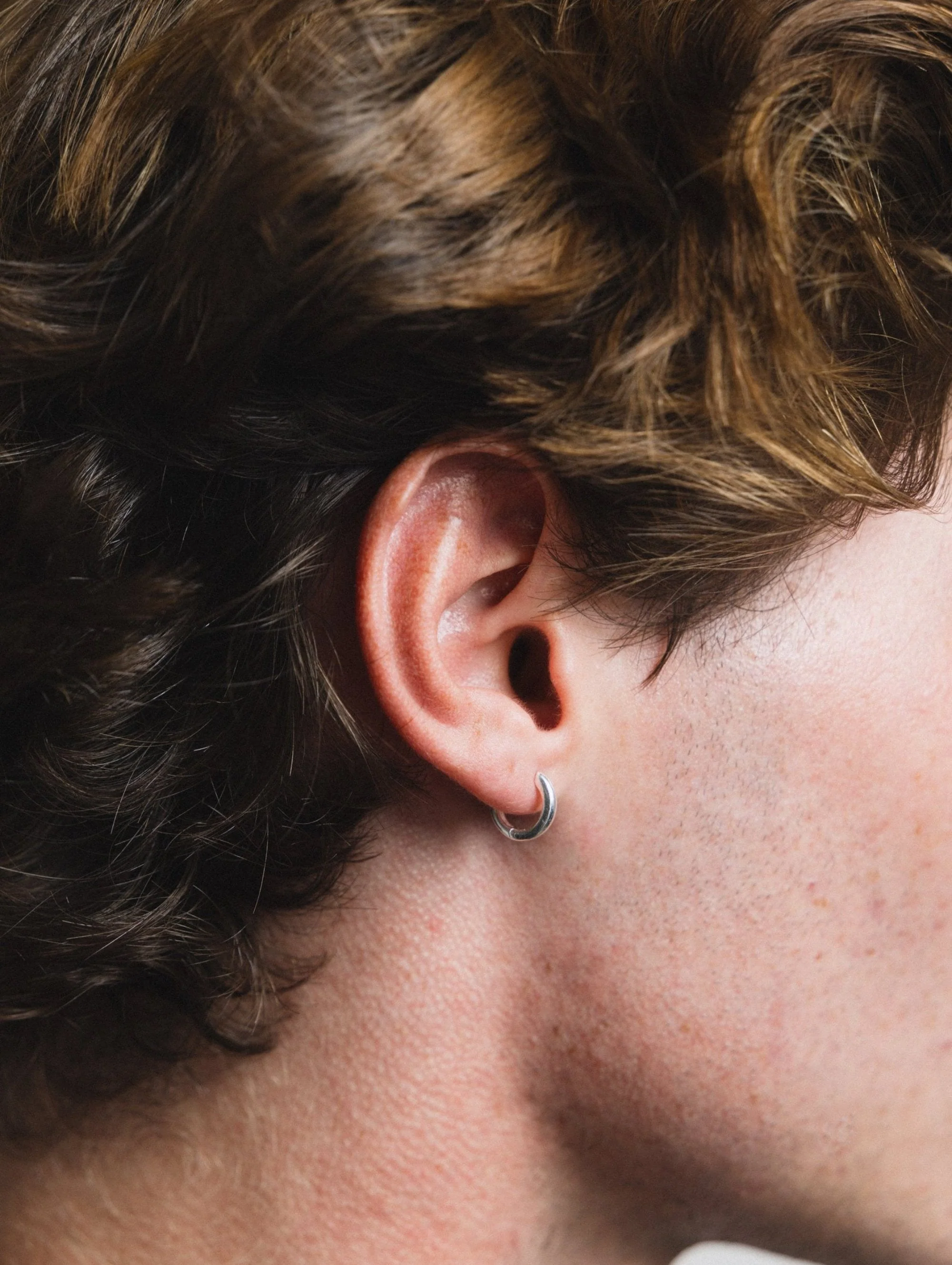 Huggie Hoops in Sterling Silver - XPRESSC