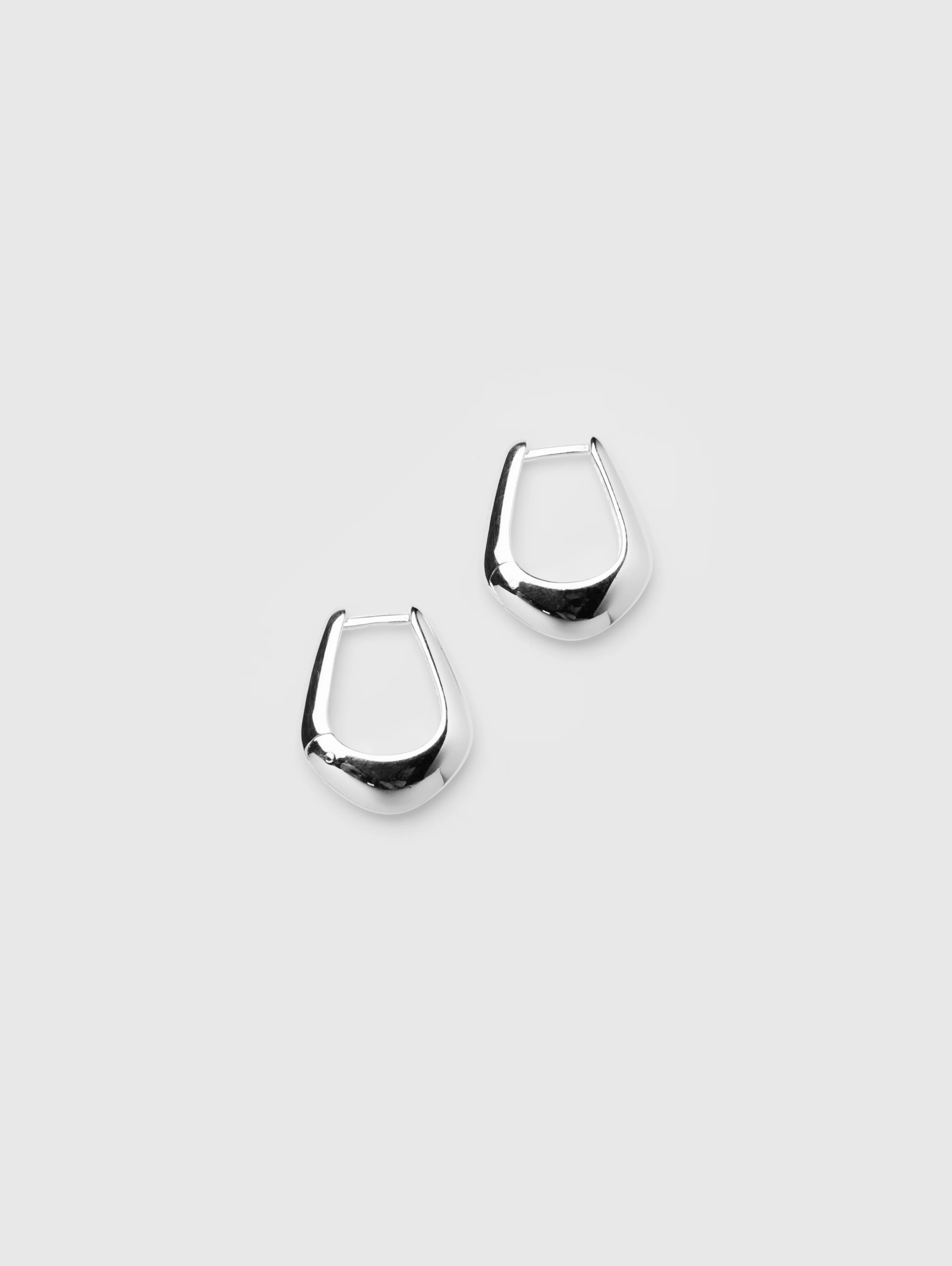 Mila Hoops in Sterling Silver - XPRESSC