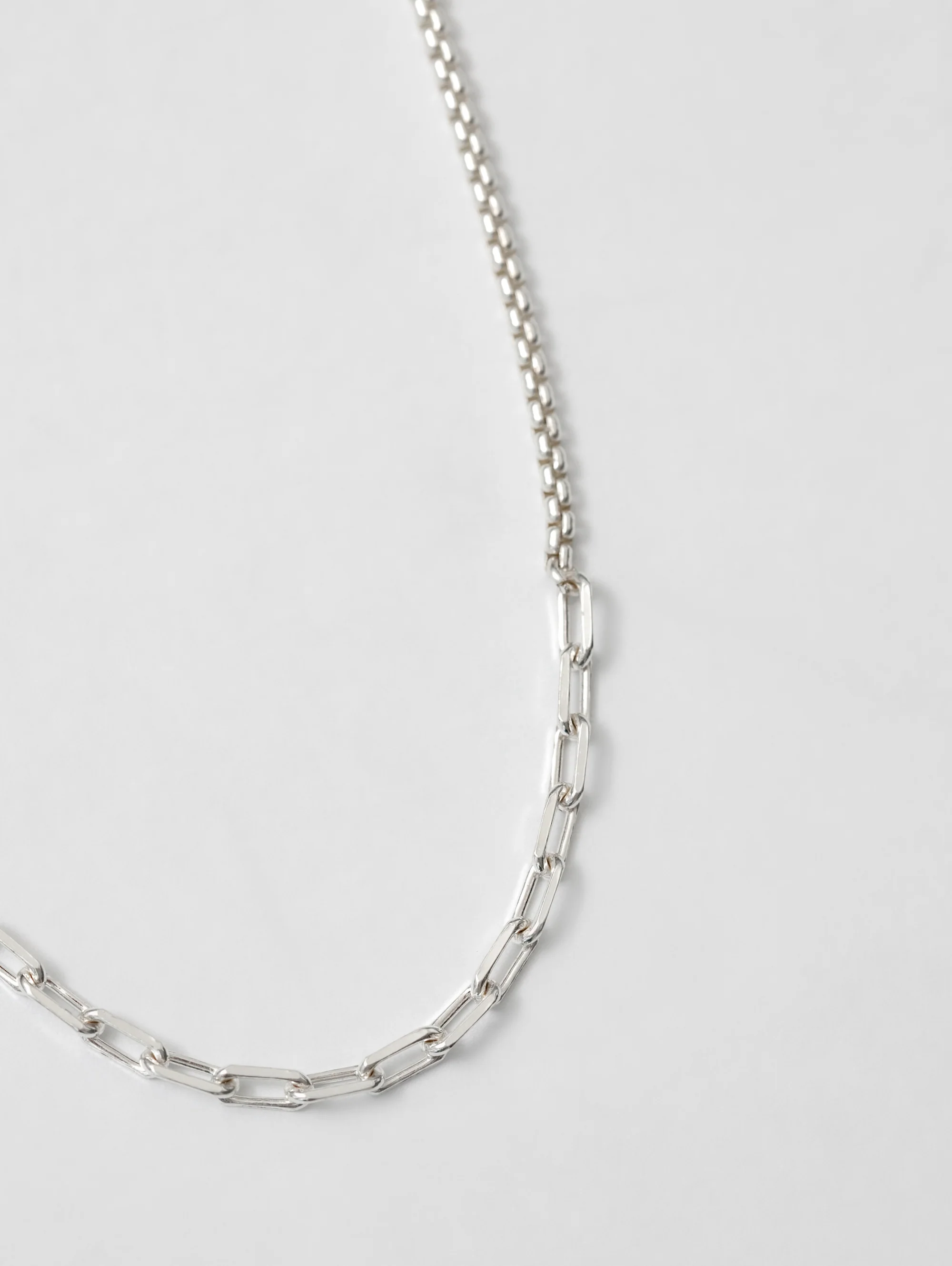 Elliot Necklace in Sterling Silver - XPRESSC