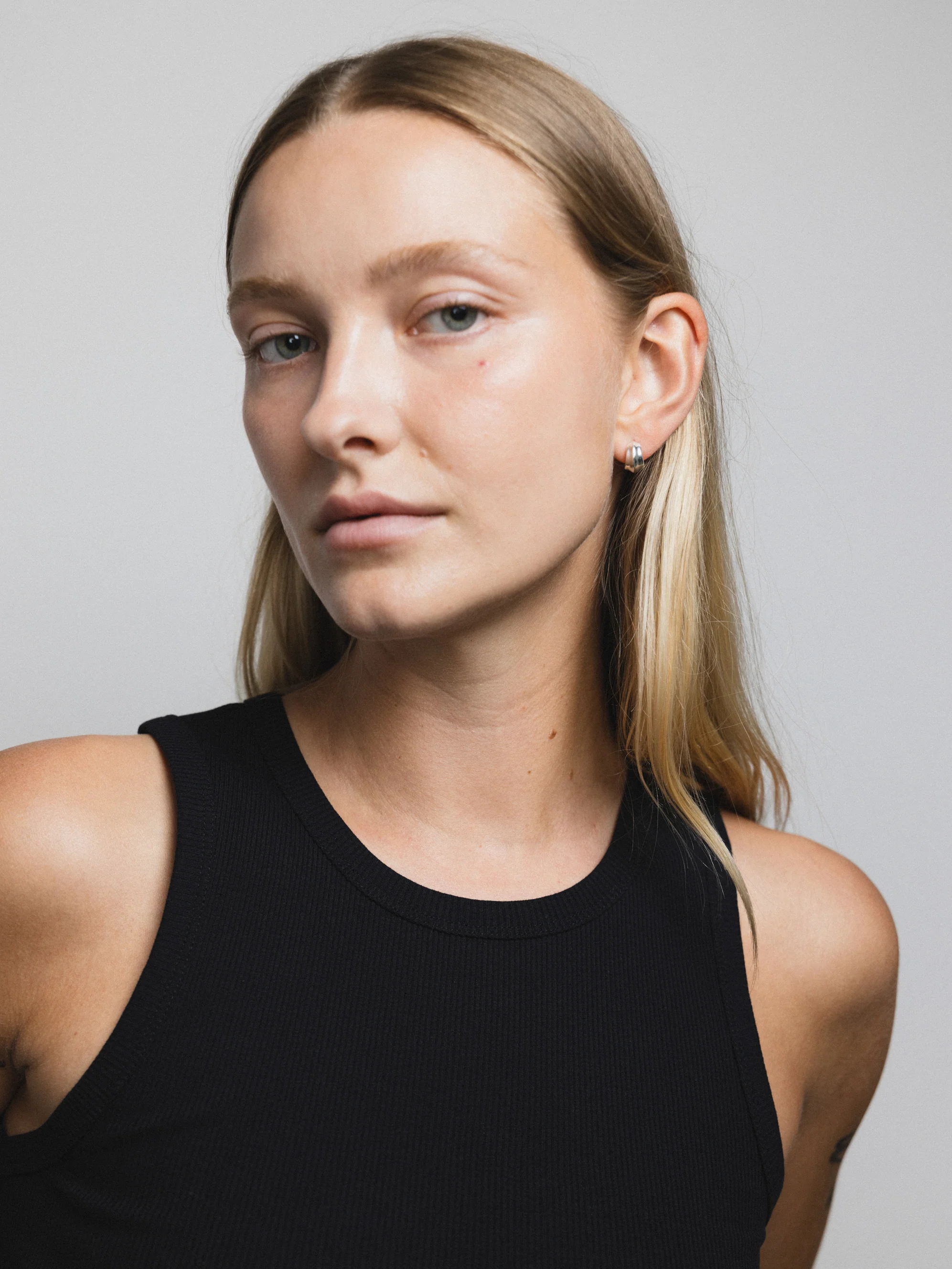 Small Bodie Earrings in Sterling Silver - XPRESSC