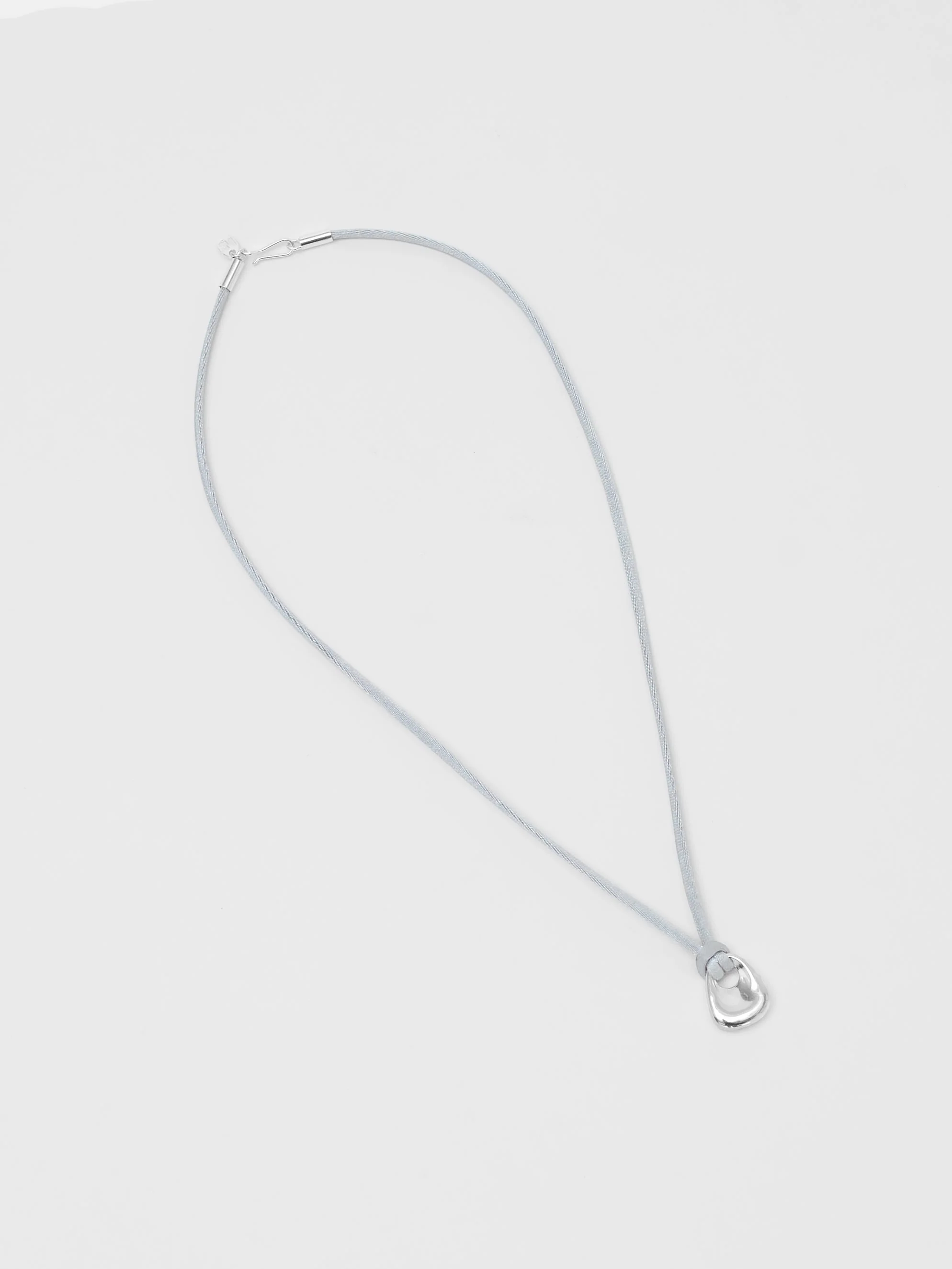 Odette Necklace in Grey and Sterling Silver - XPRESSC