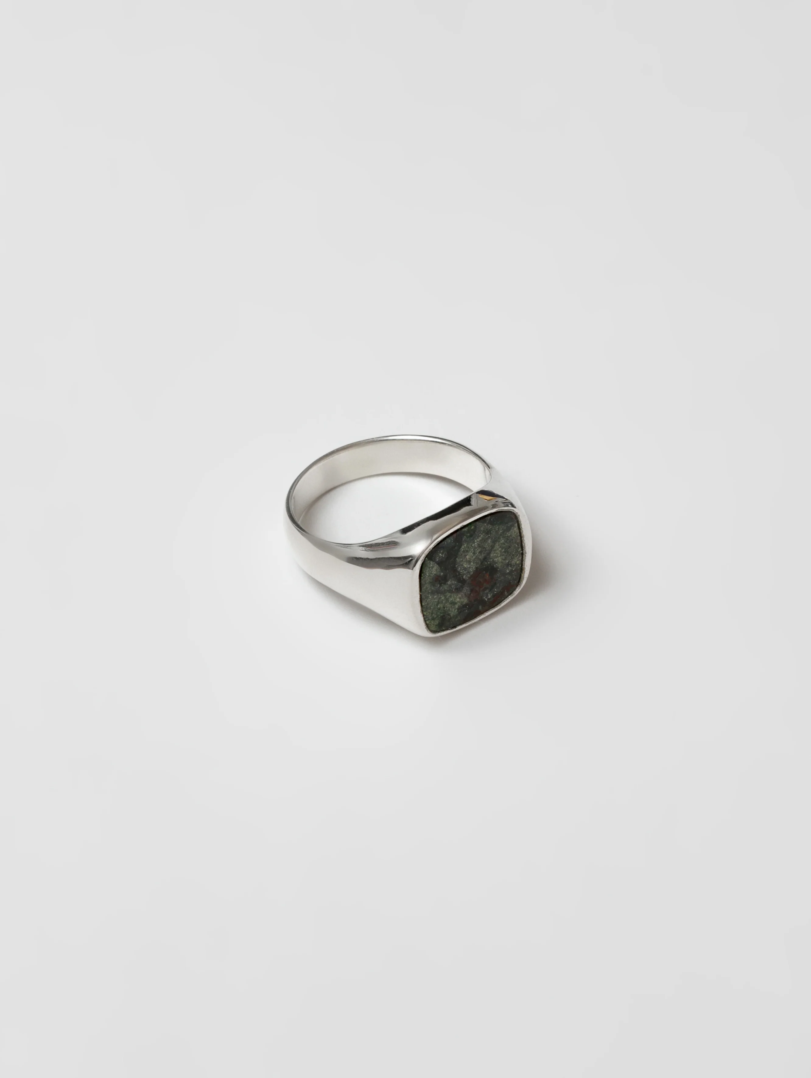Jules Ring in Dragon Jasper and Sterling Silver - XPRESSC