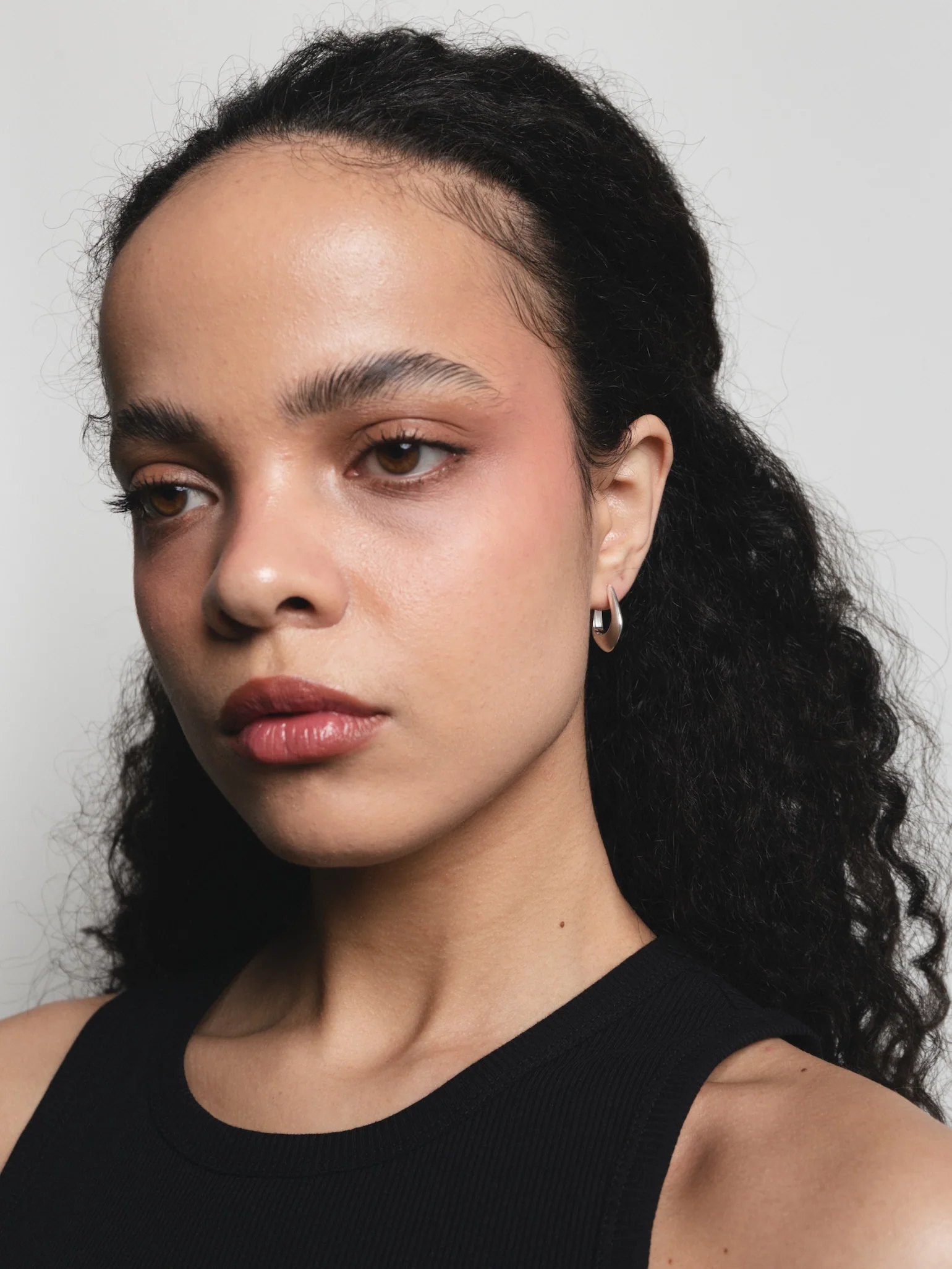 Mila Hoops in Sterling Silver - XPRESSC