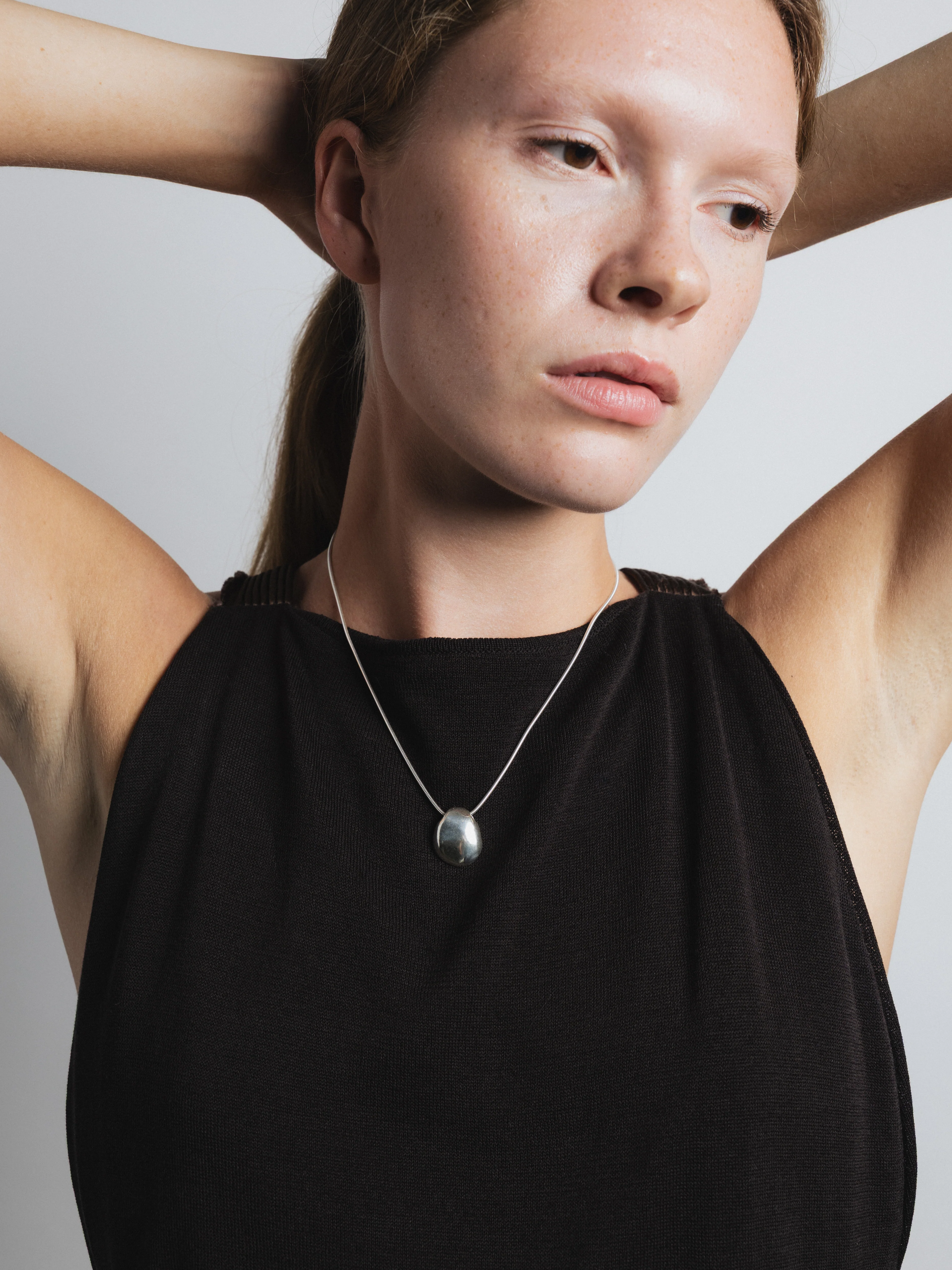 Naya Necklace in Sterling Silver 18