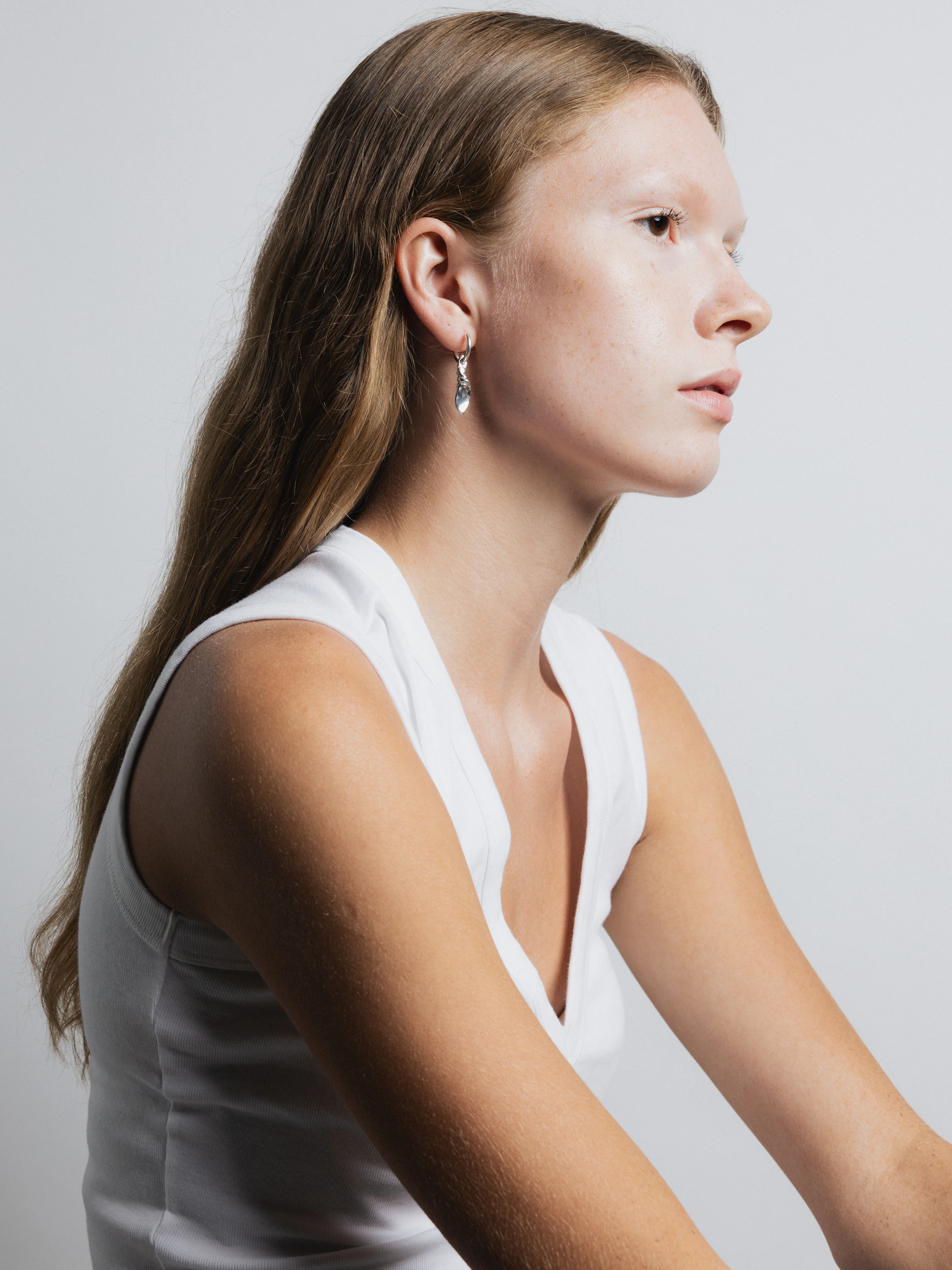 Tidal Hoops in Sterling Silver - XPRESSC