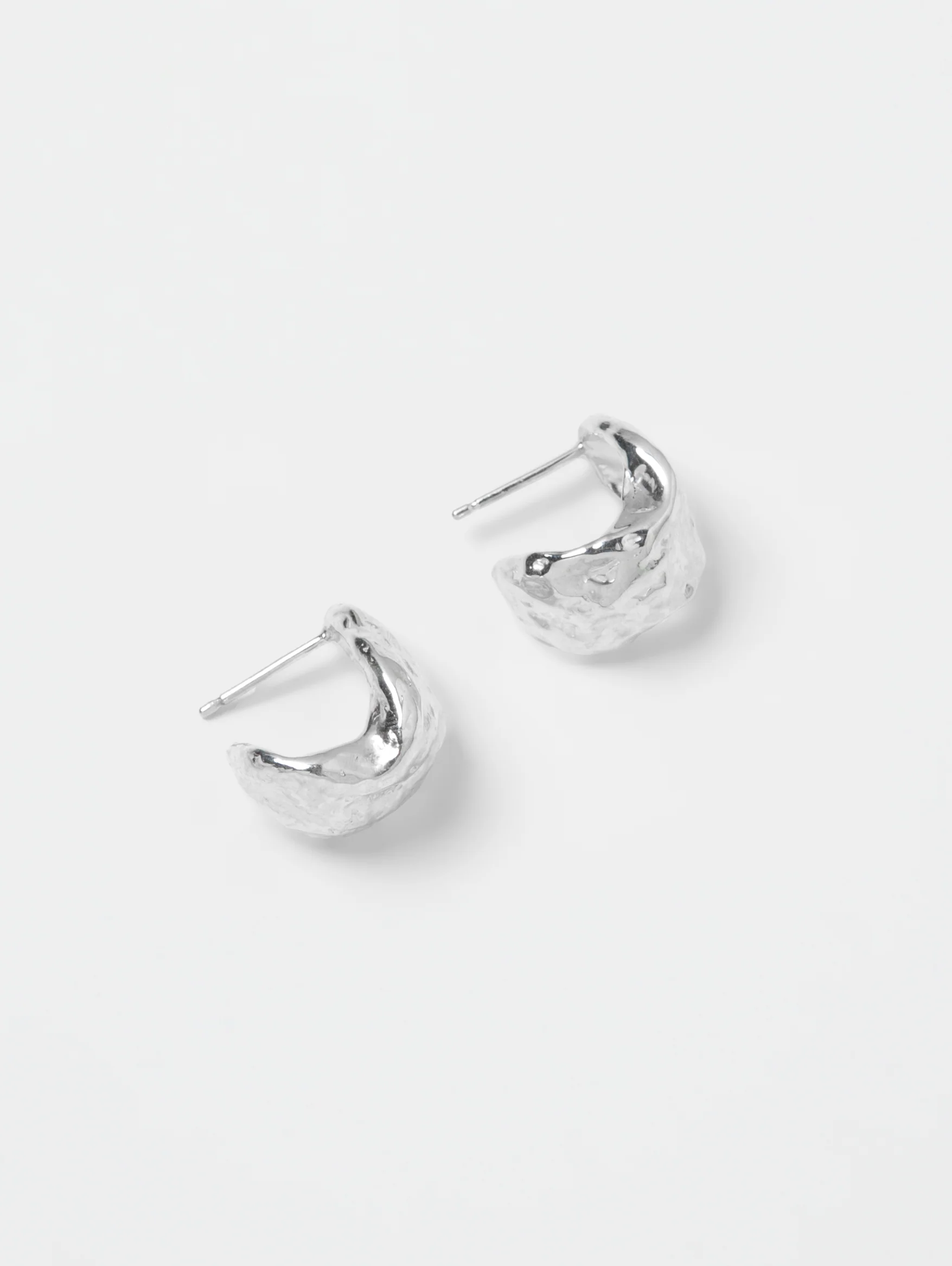 Roden Hoops in Sterling Silver - XPRESSC
