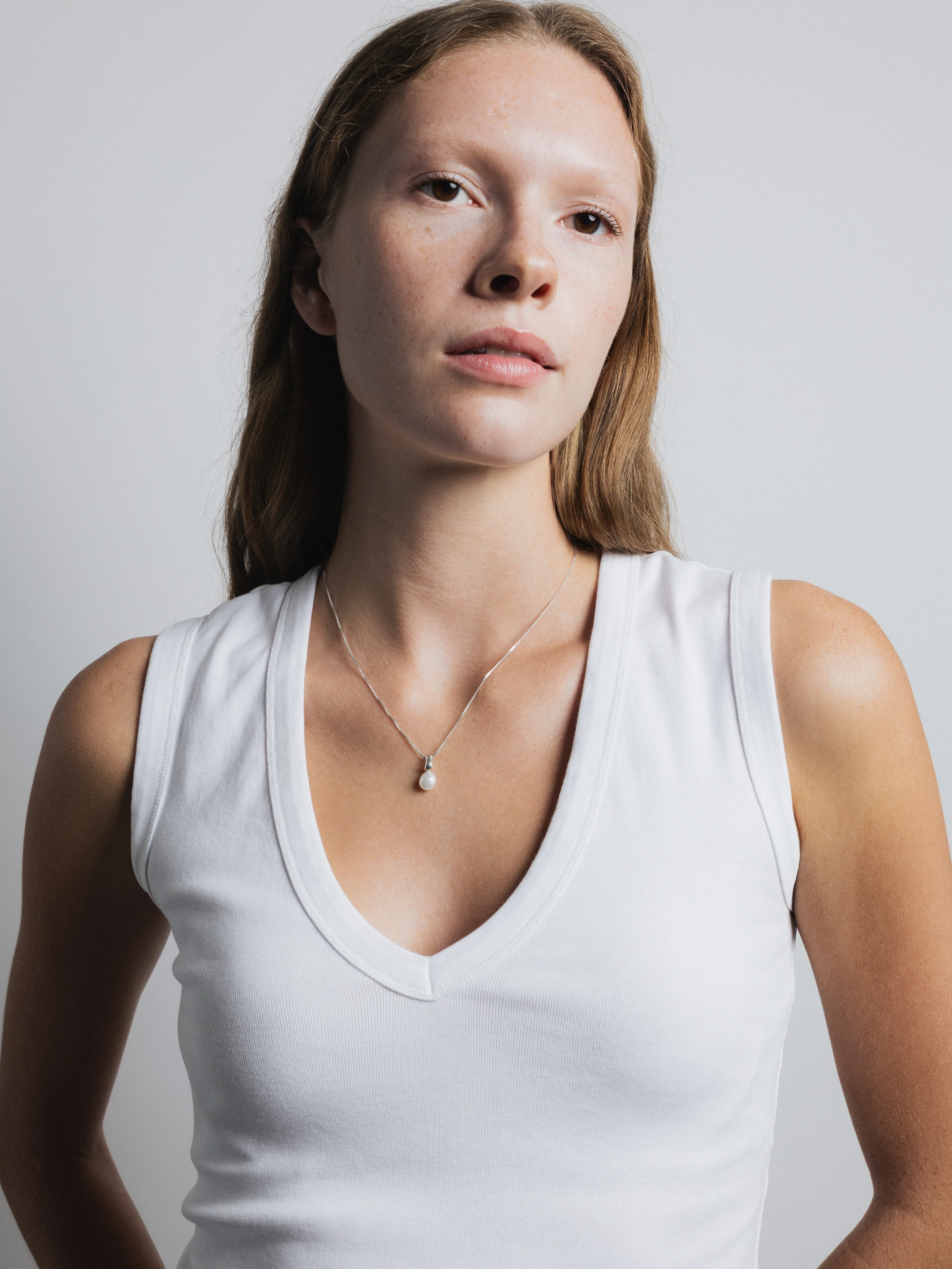 Emmy Necklace in Sterling Silver - XPRESSC