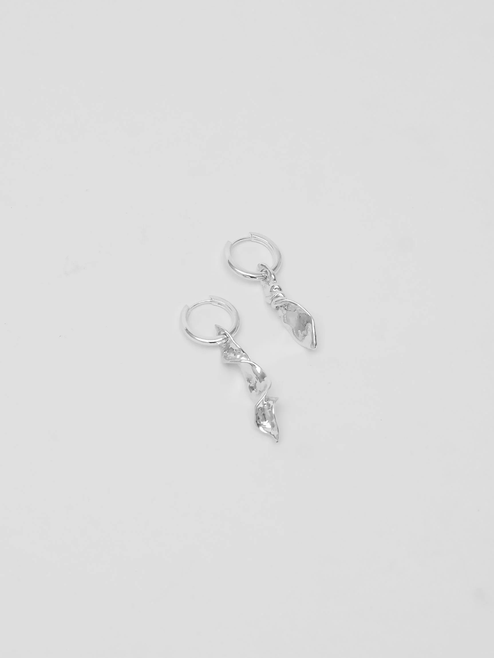 Tidal Hoops in Sterling Silver - XPRESSC