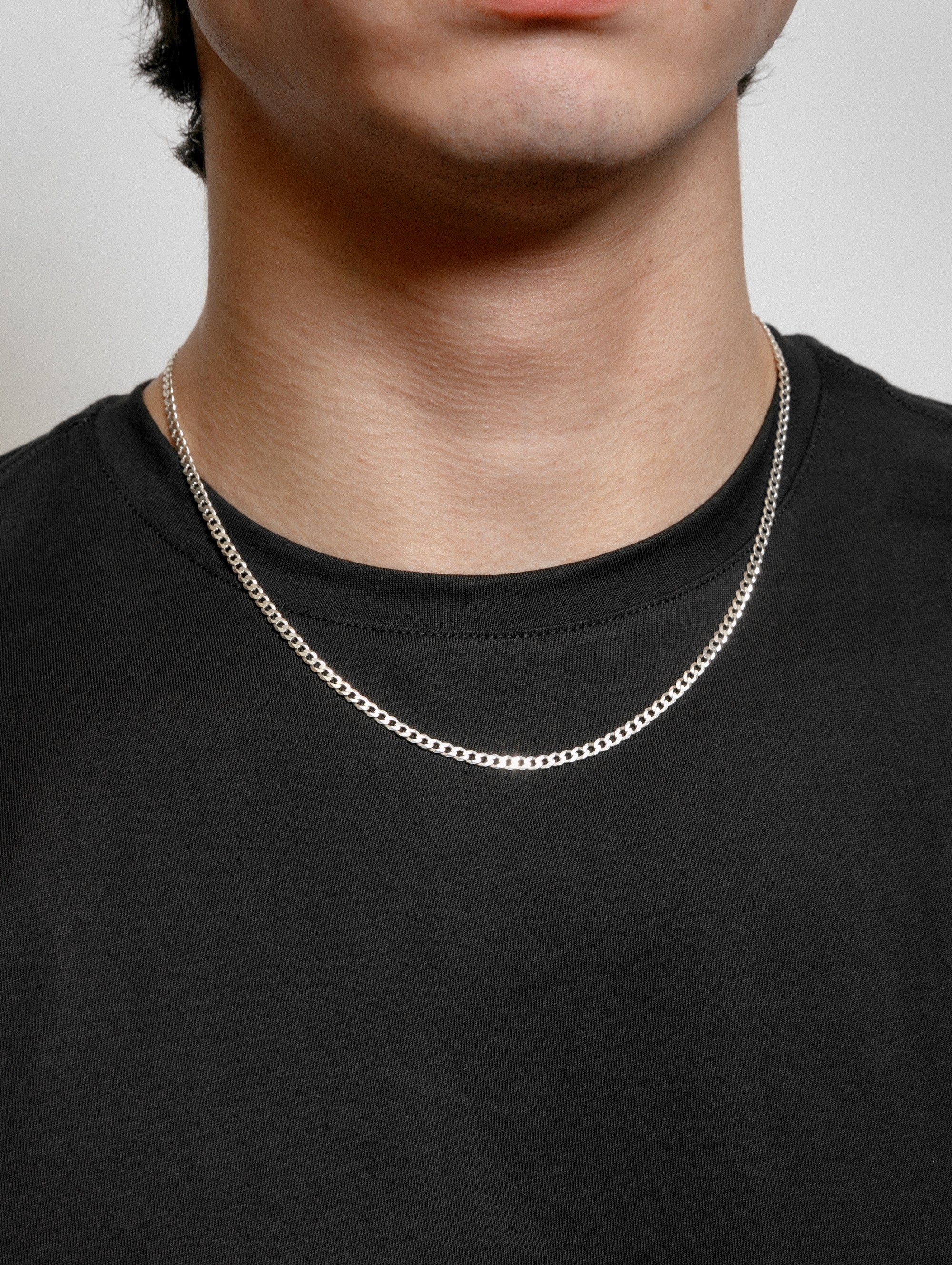 Liam Necklace in Sterling Silver - XPRESSC