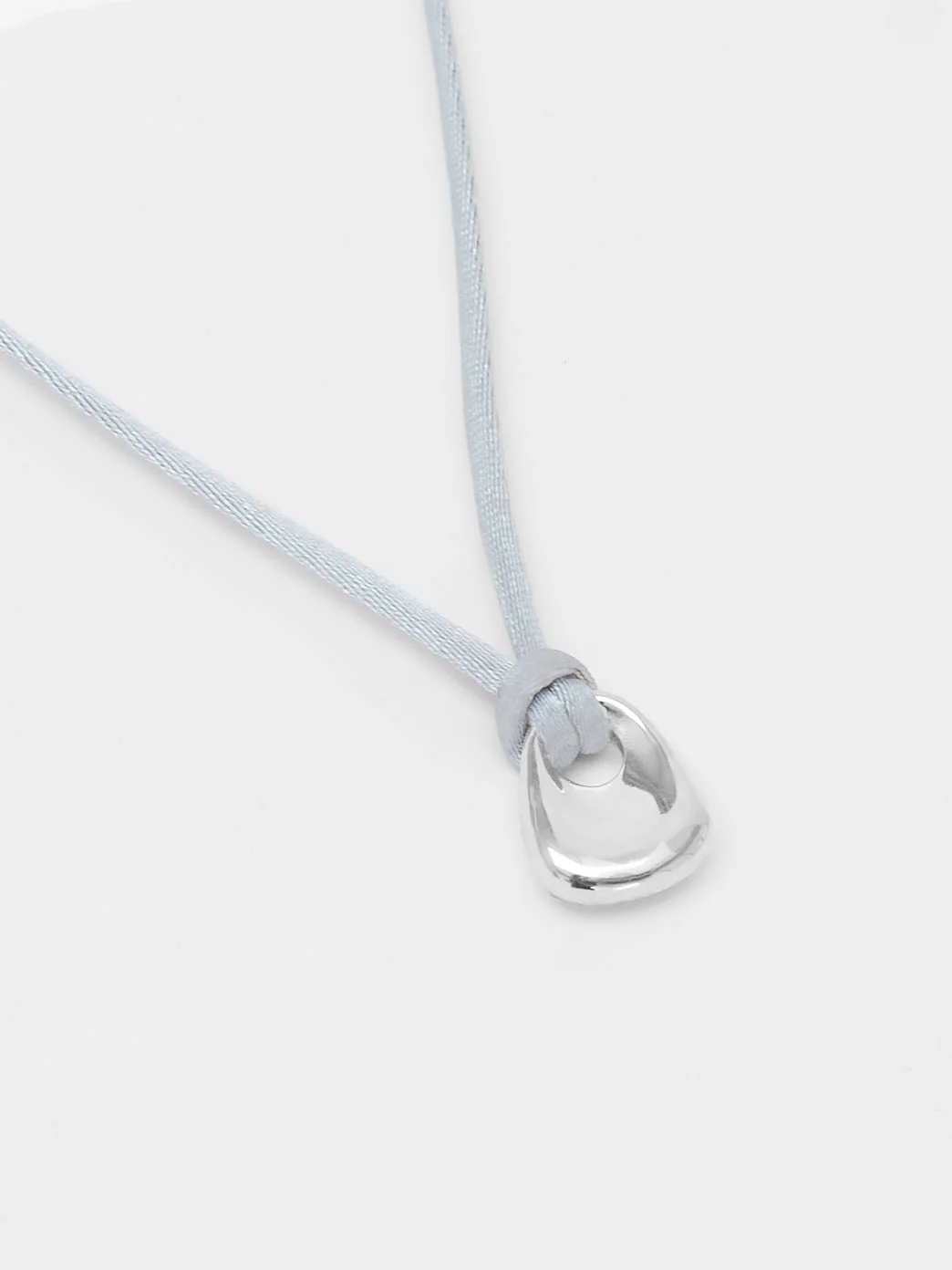 Odette Necklace in Grey and Sterling Silver - XPRESSC