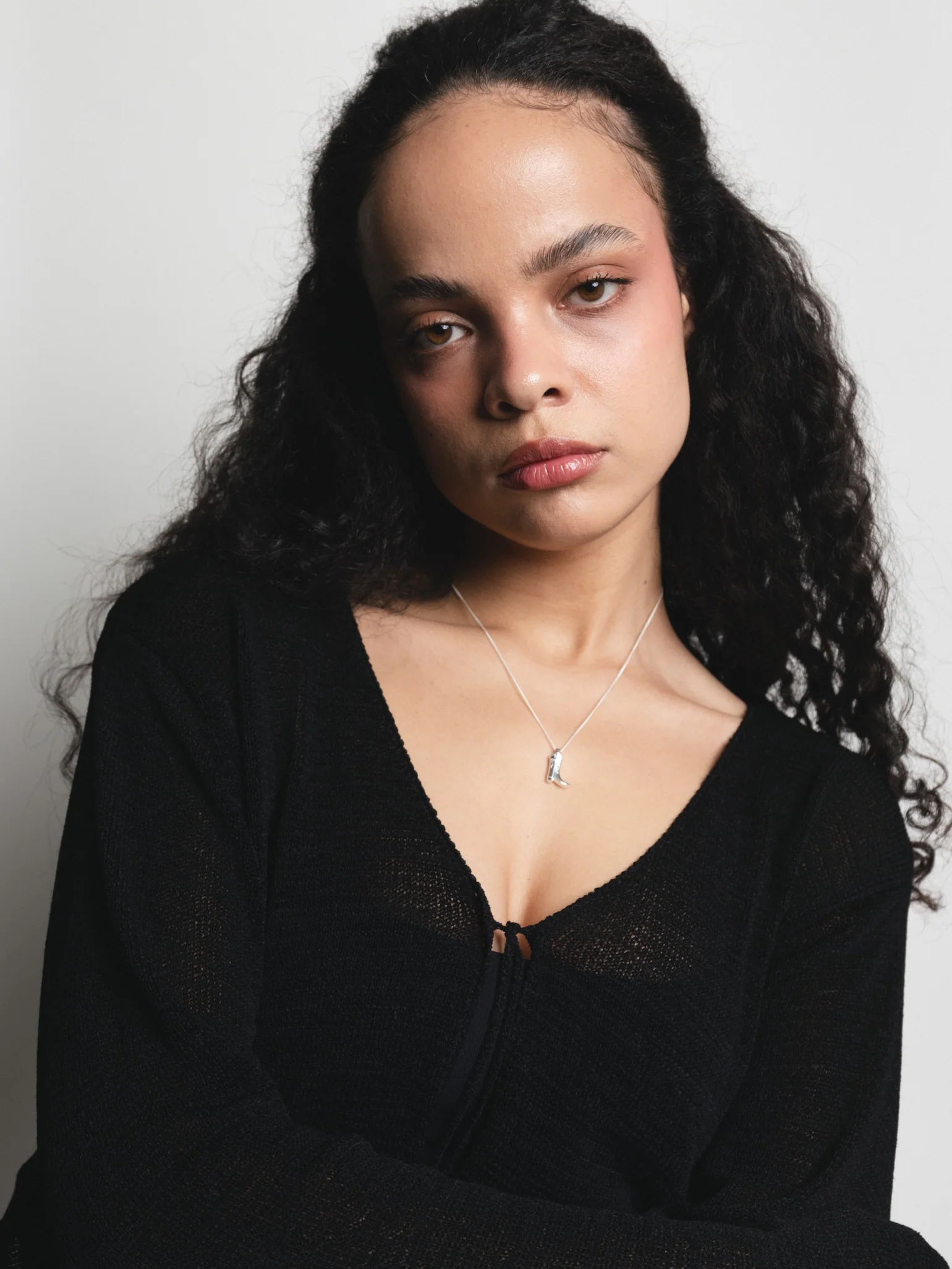 Cowboy Boot Charm Necklace in Sterling Silver - XPRESSC