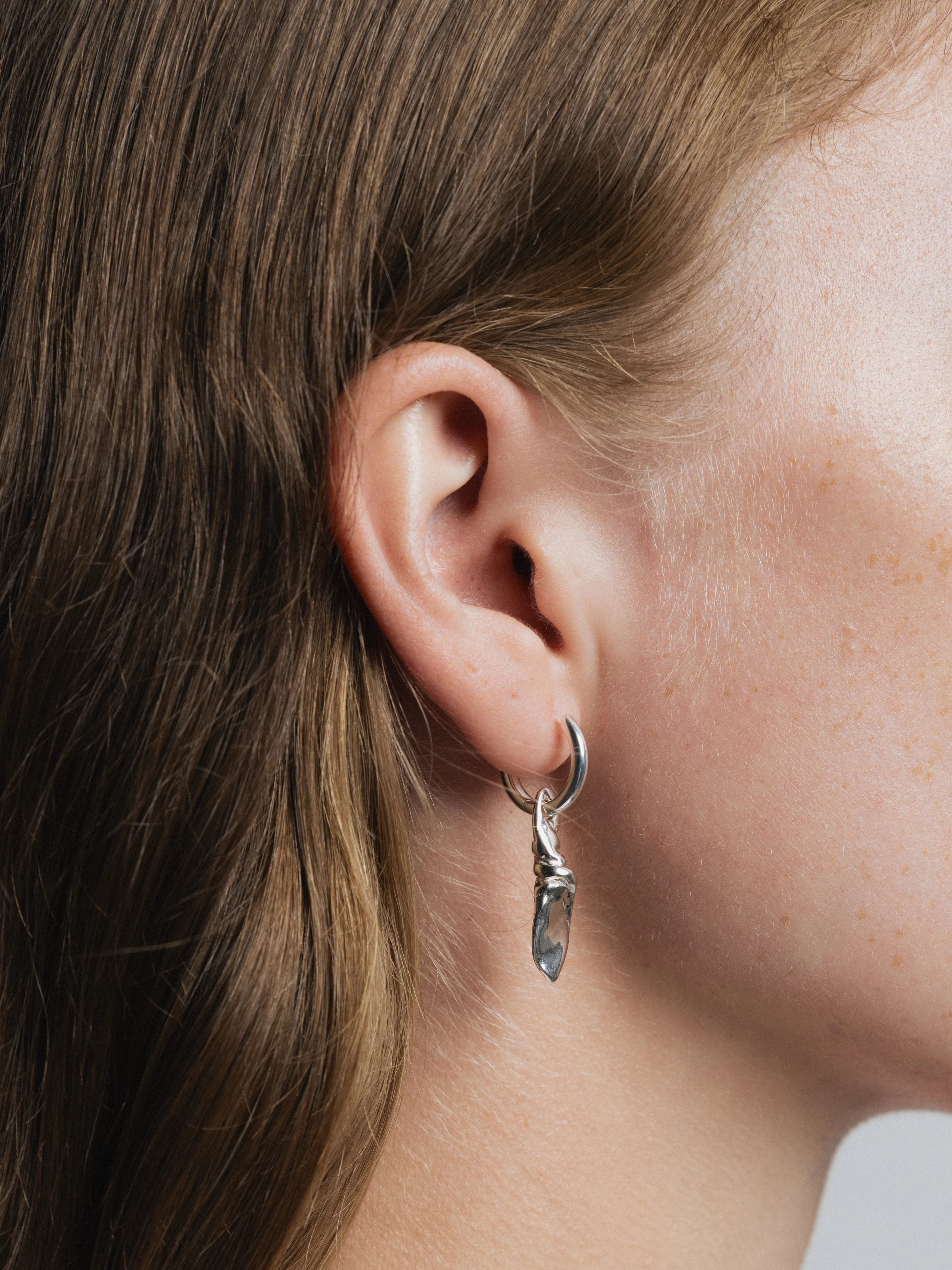 Tidal Hoops in Sterling Silver - XPRESSC