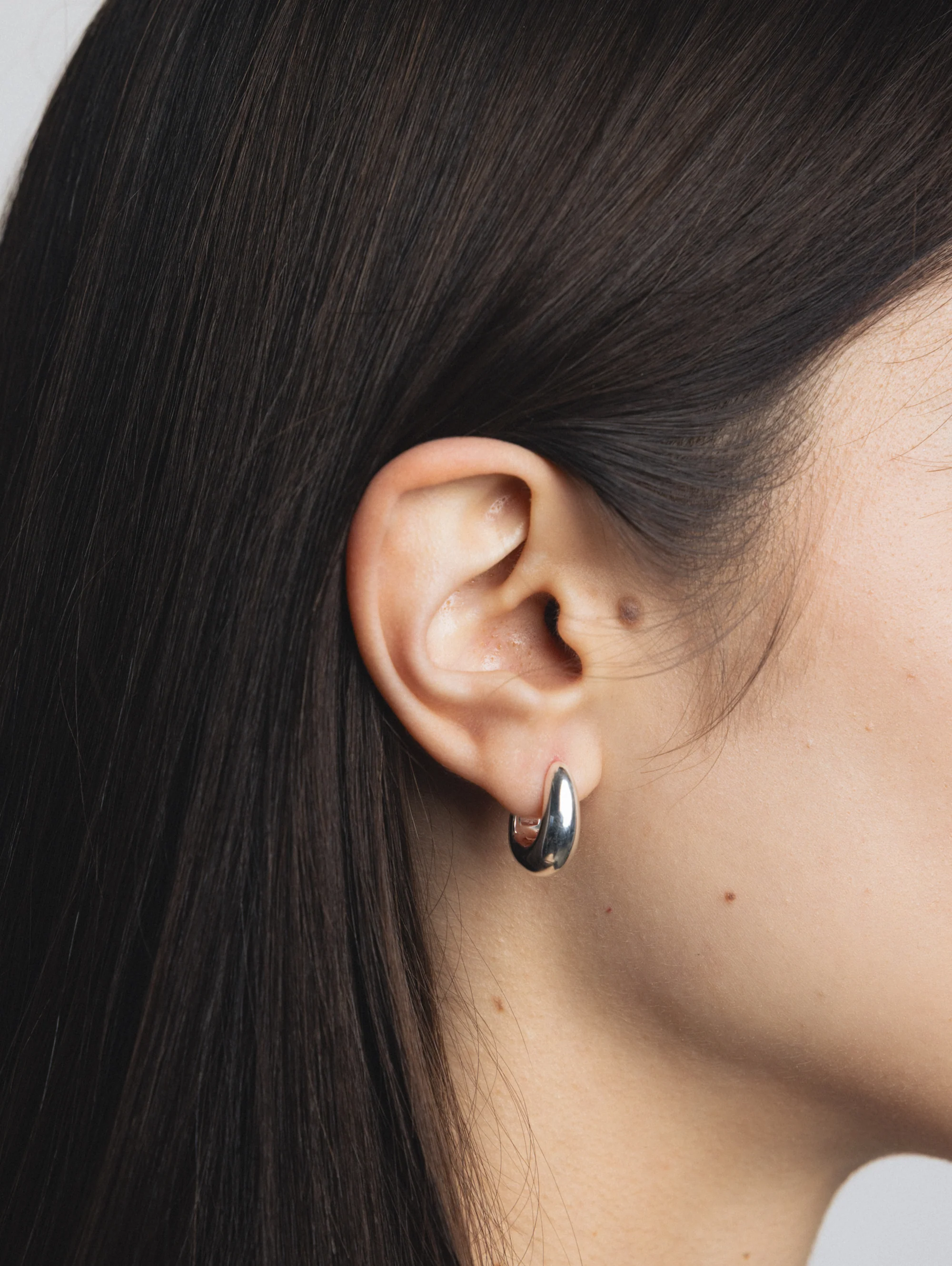 Gemma Hoops in Sterling Silver - XPRESSC