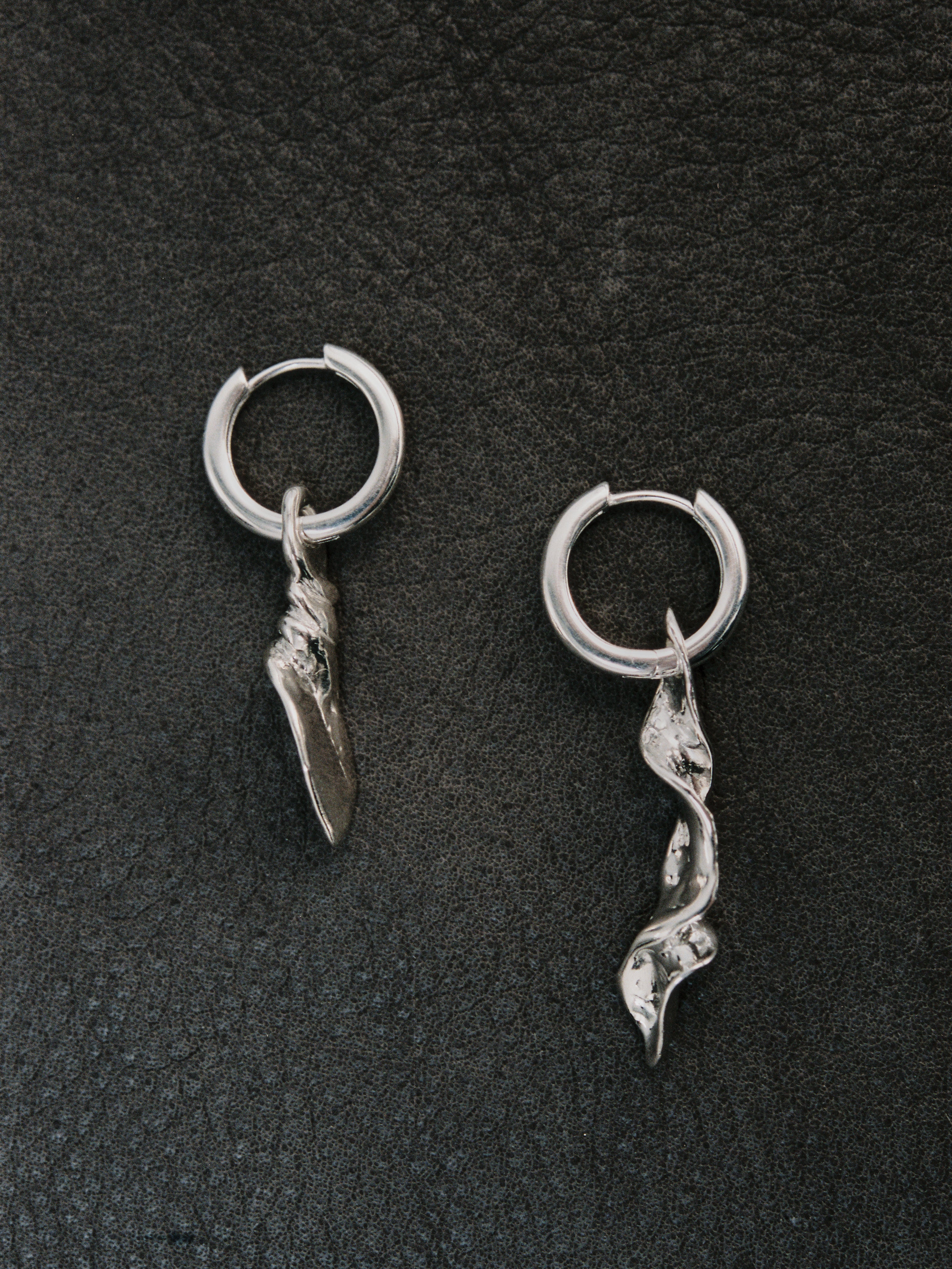 Tidal Hoops in Sterling Silver - XPRESSC