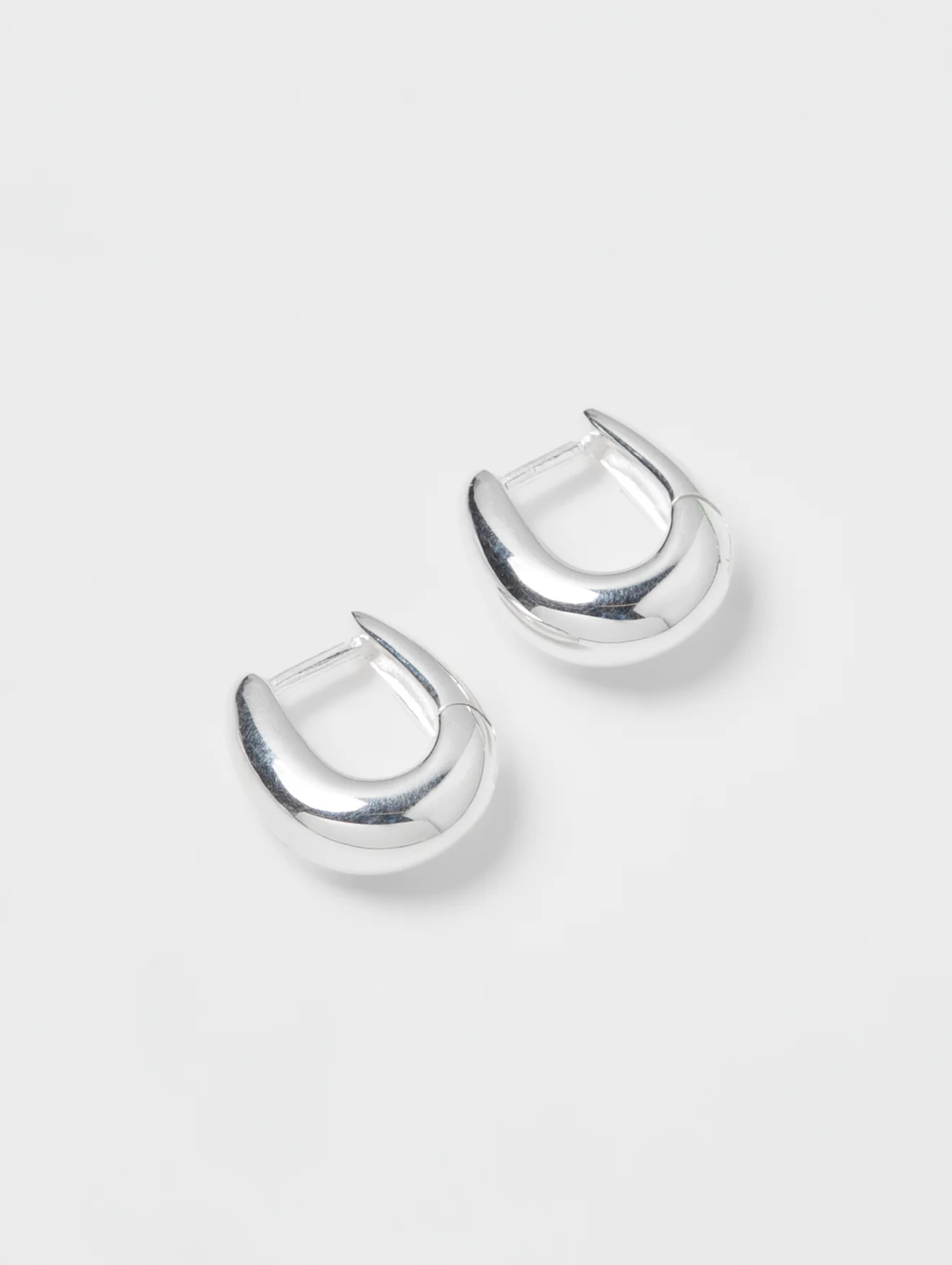 Gemma Hoops in Sterling Silver - XPRESSC