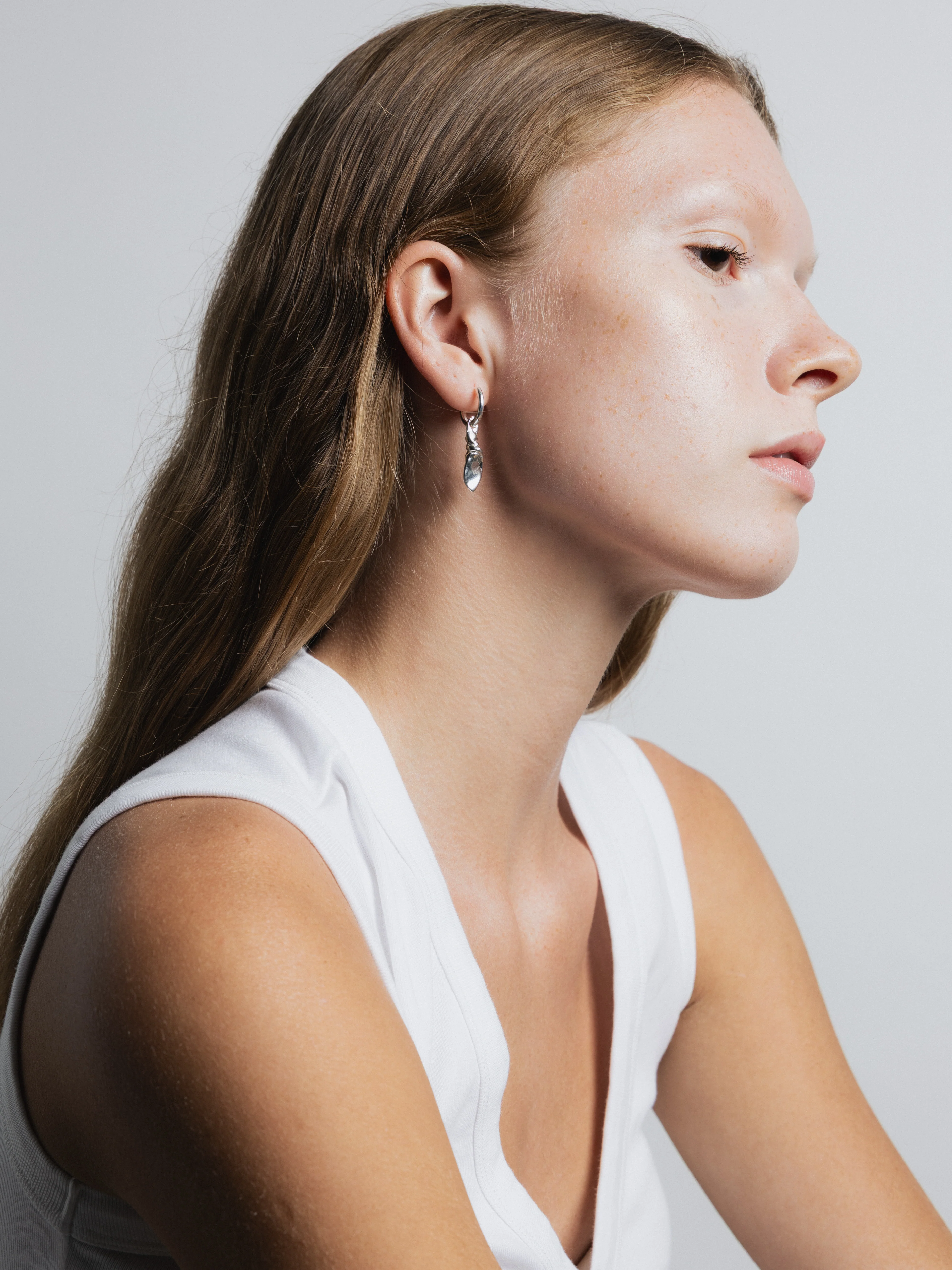 Tidal Hoops in Sterling Silver - XPRESSC