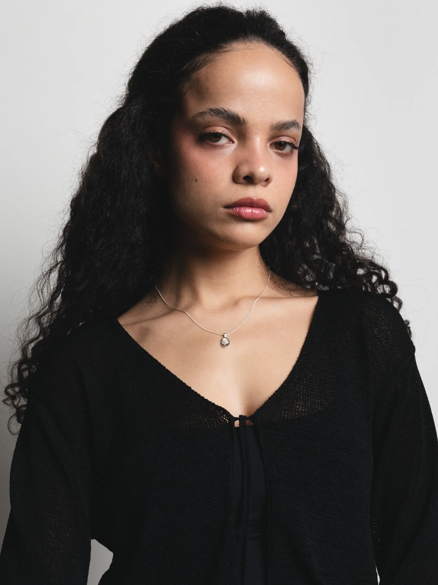 Rose Necklace in Sterling Silver - XPRESSC