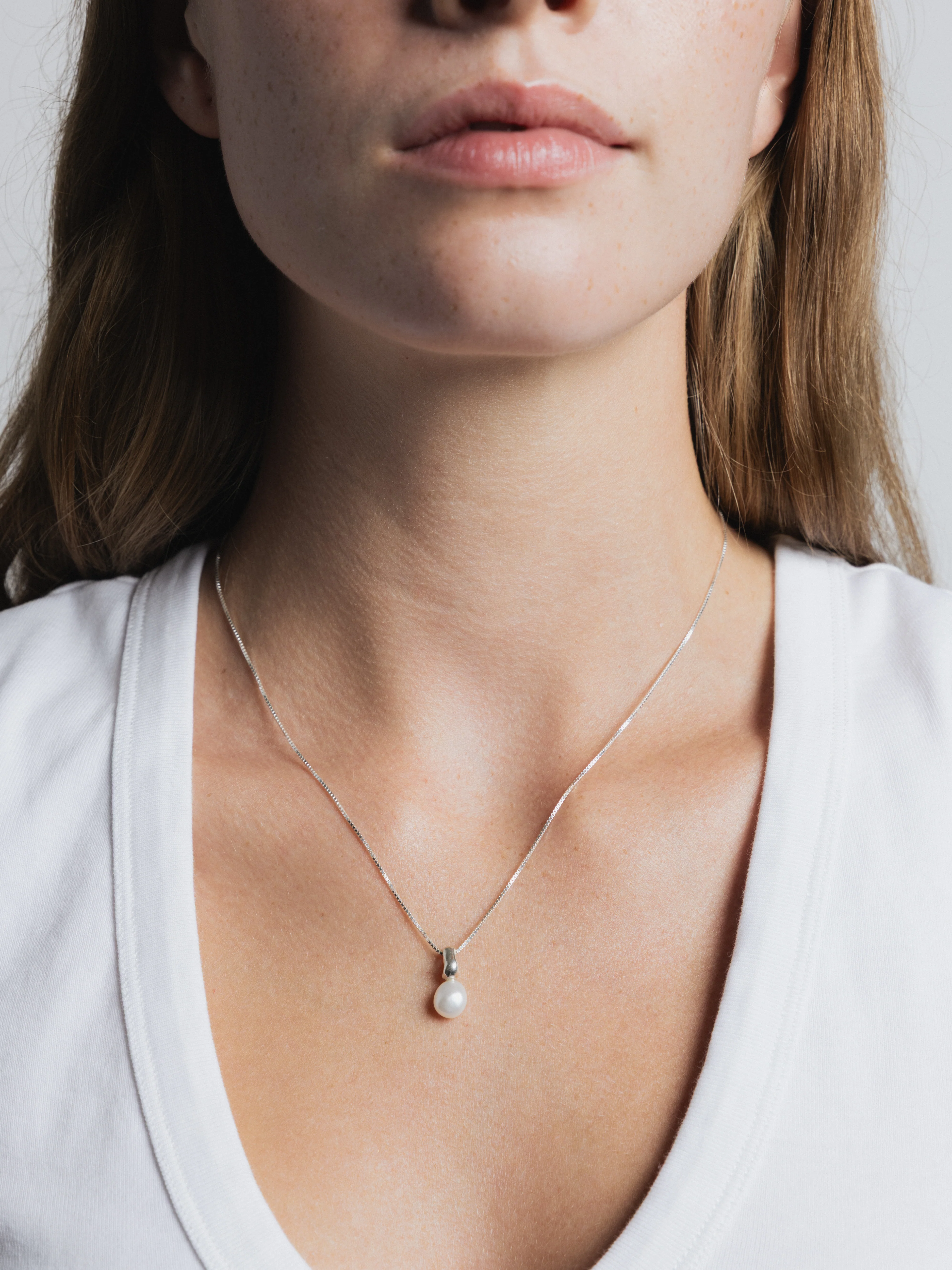 Emmy Necklace in Sterling Silver - XPRESSC