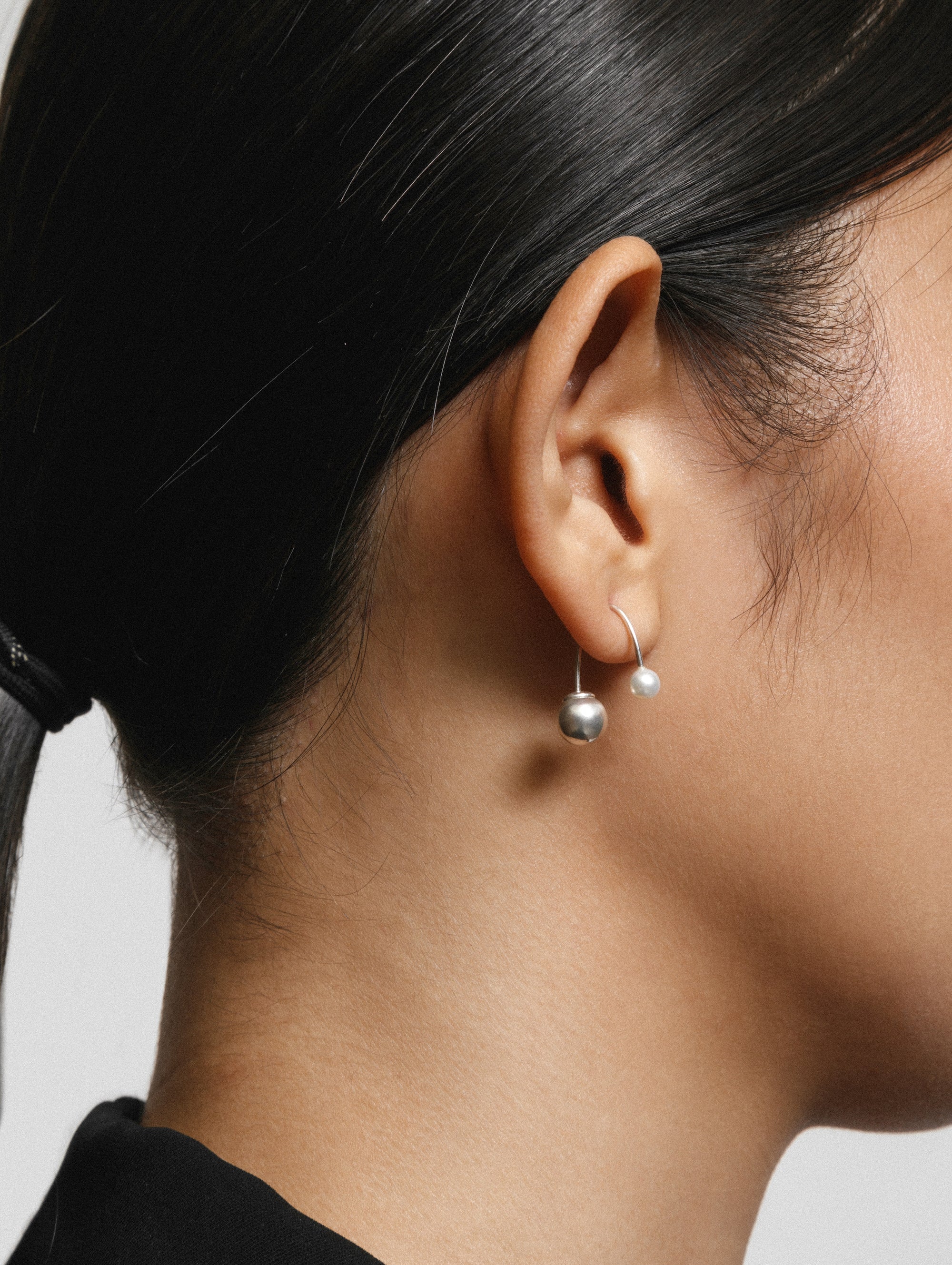 Beatrice Earrings in Sterling Silver - XPRESSC