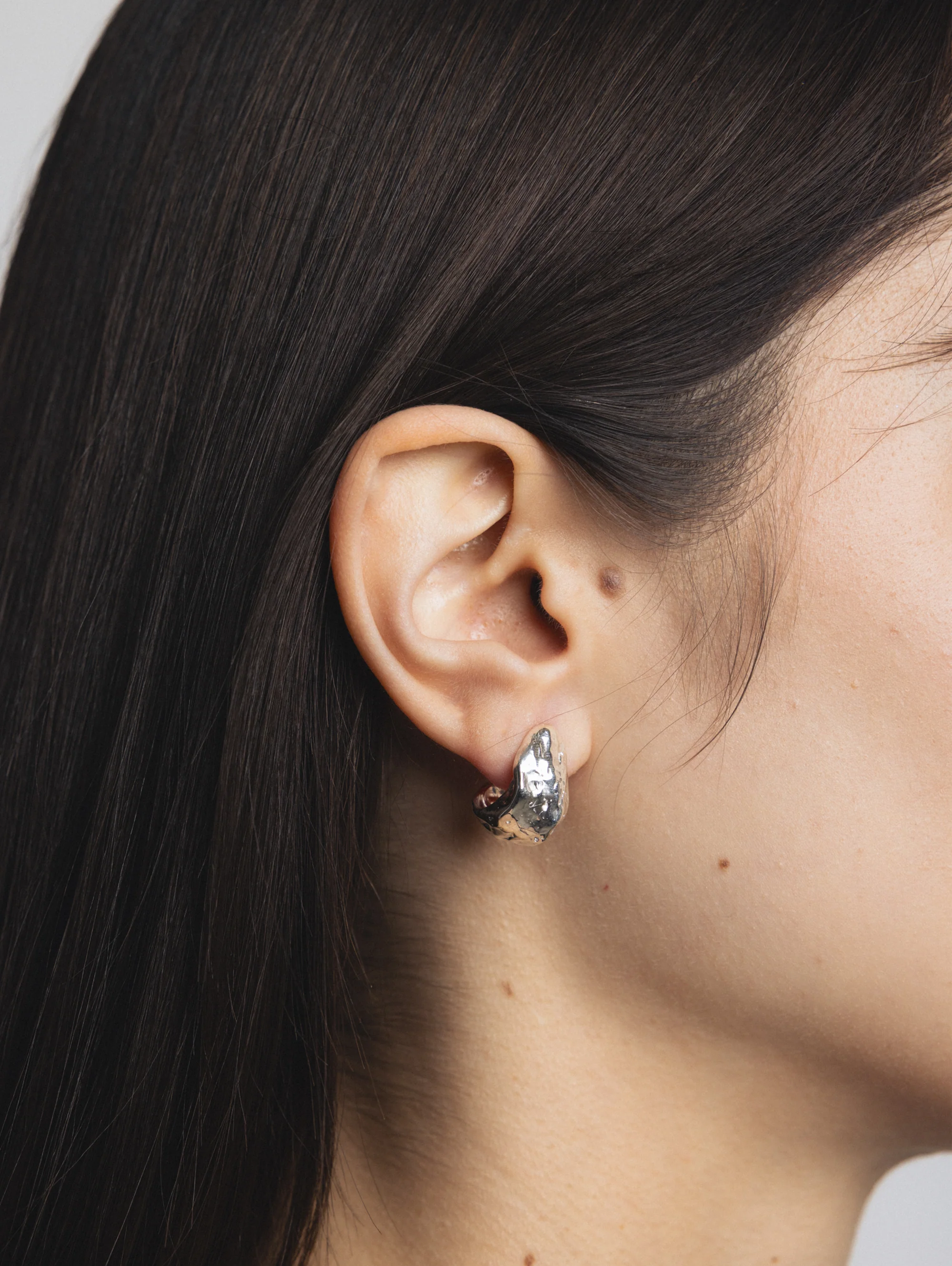 Roden Hoops in Sterling Silver - XPRESSC