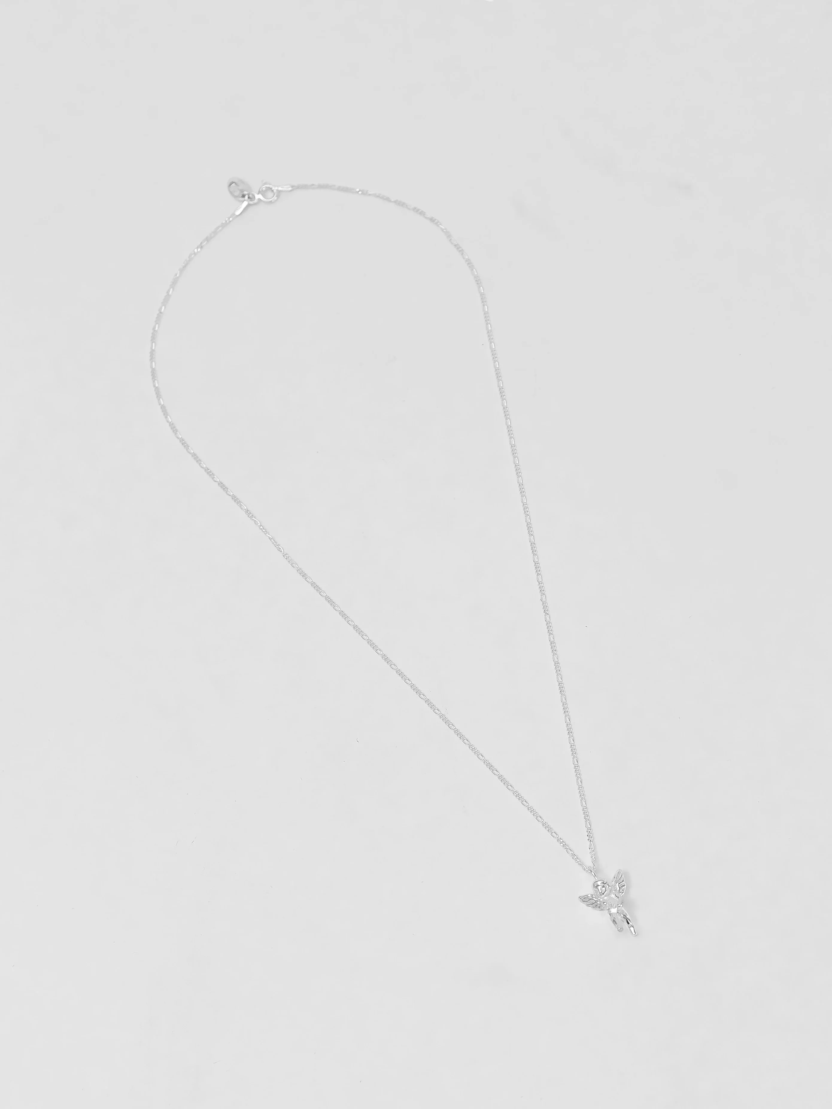 Mini Cherub Necklace in Sterling Silver - XPRESSC