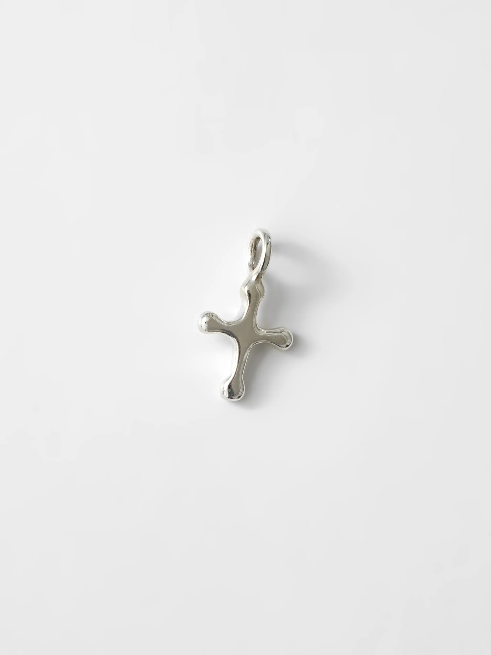 Mini Cross Charm in Sterling Silver - XPRESSC