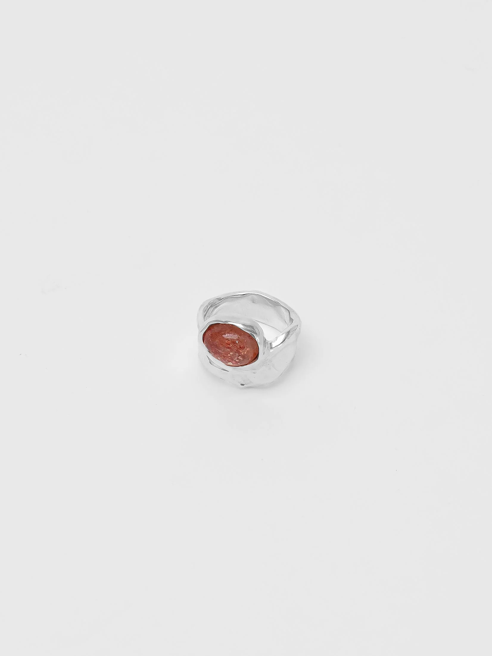Imogen Ring in Sunstone and Sterling Silver - XPRESSC