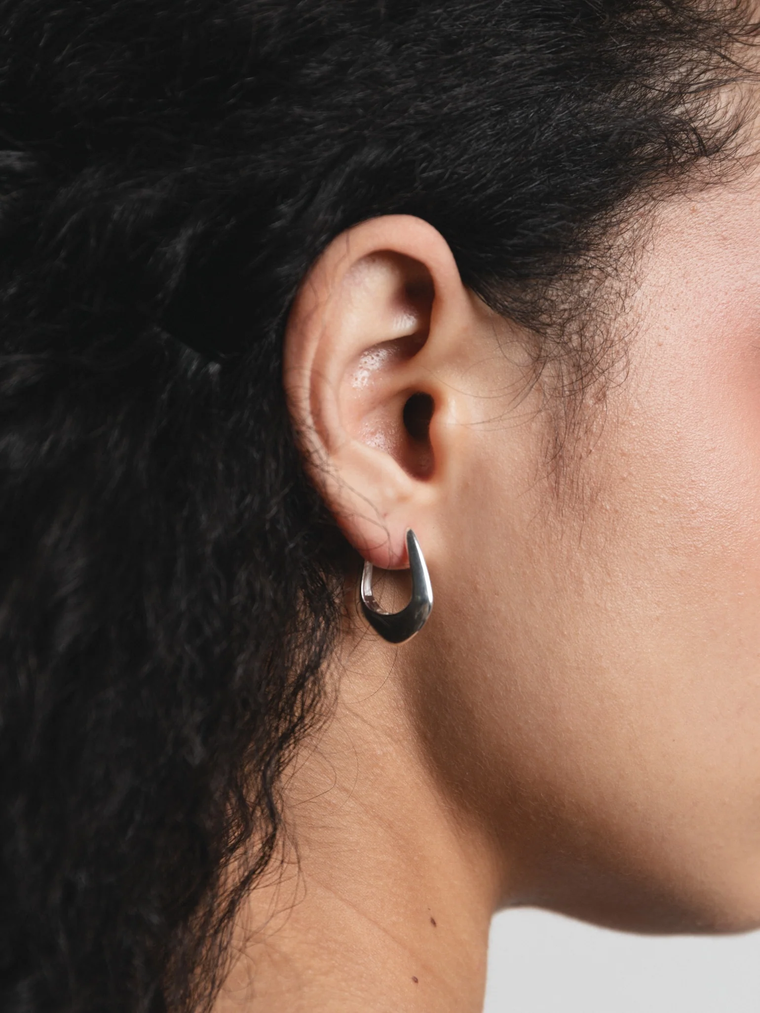 Mila Hoops in Sterling Silver - XPRESSC