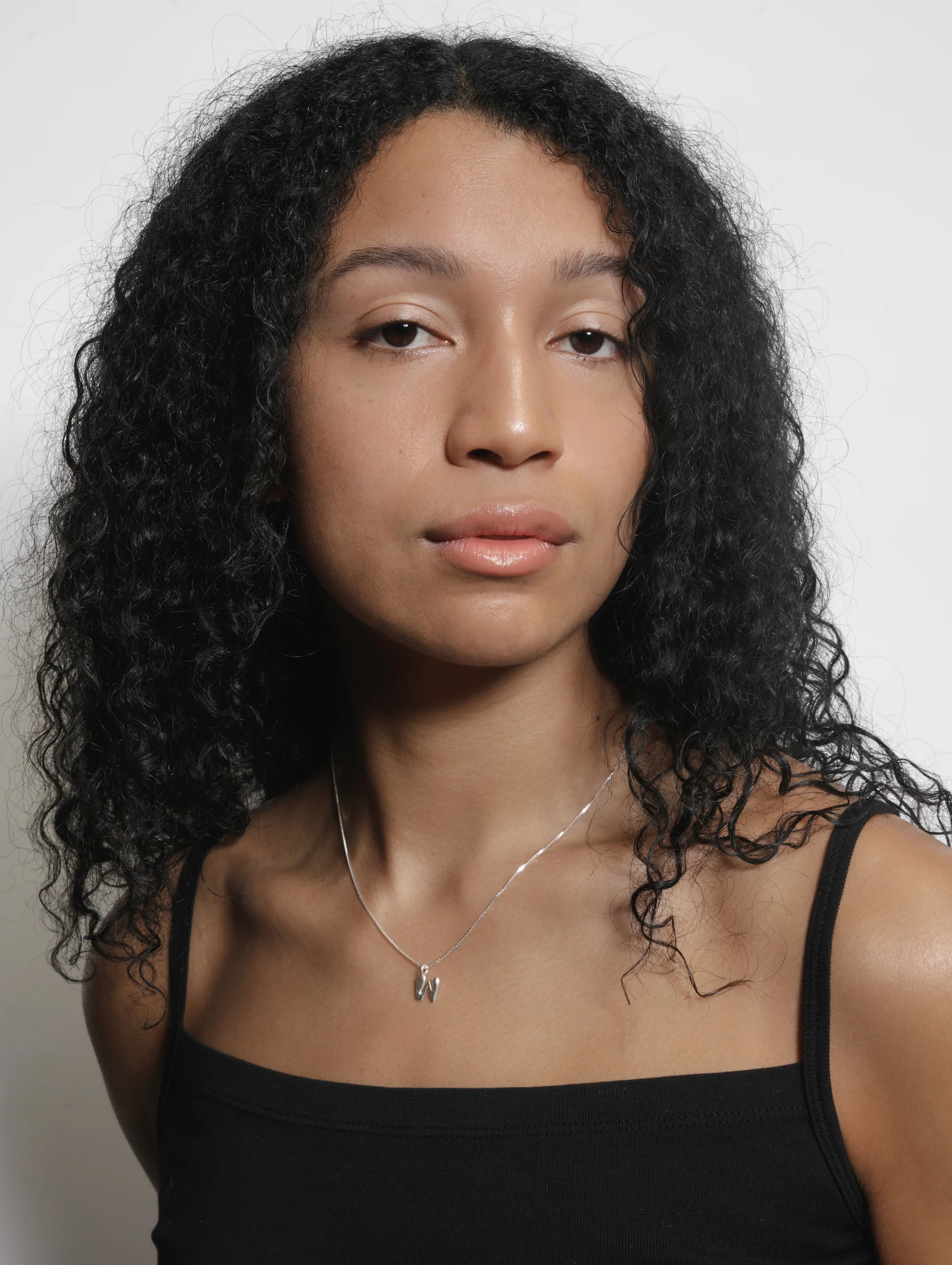 Alphabet Charm Necklace in Sterling Silver - XPRESSC