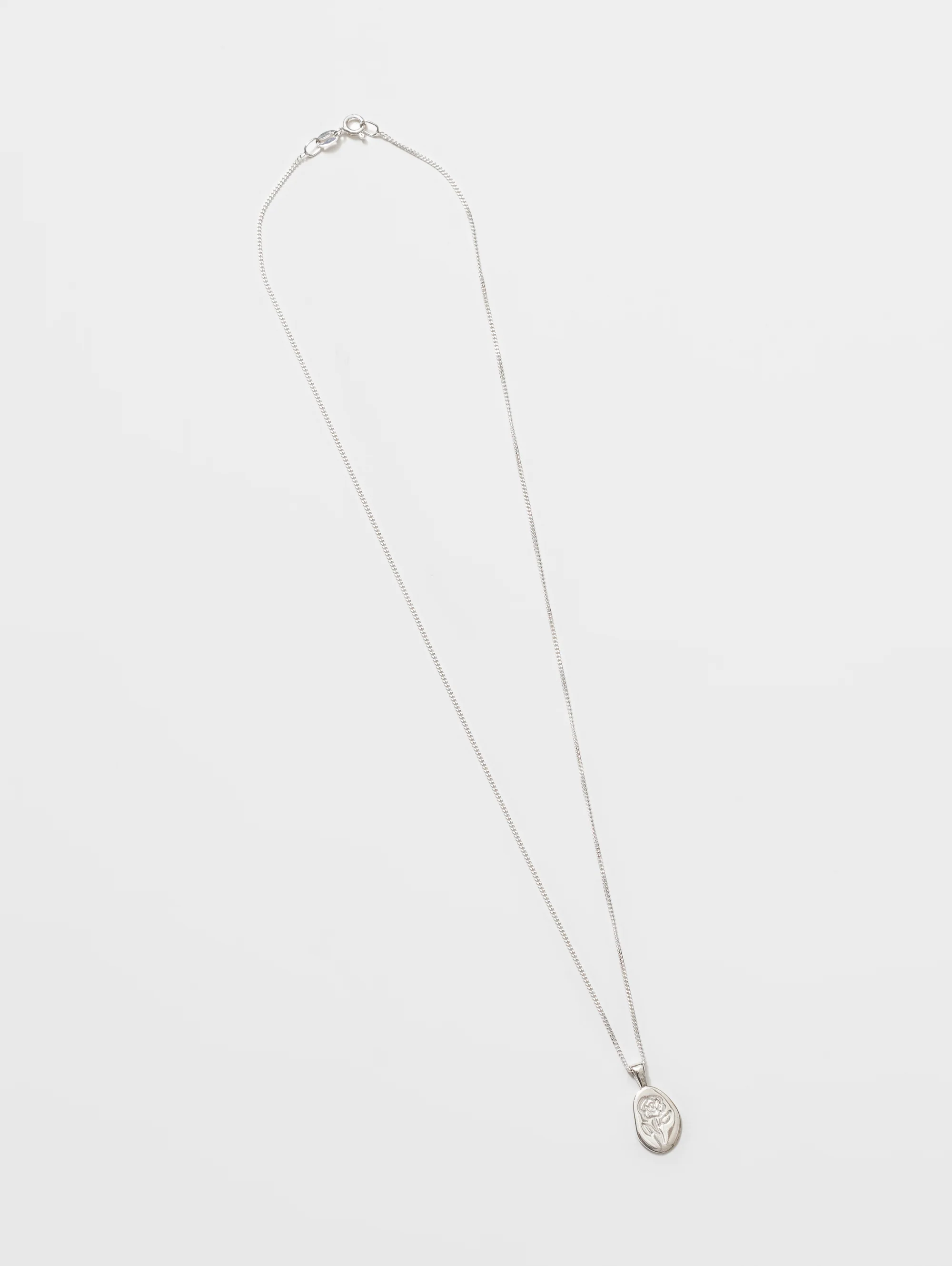 Rose Necklace in Sterling Silver - XPRESSC