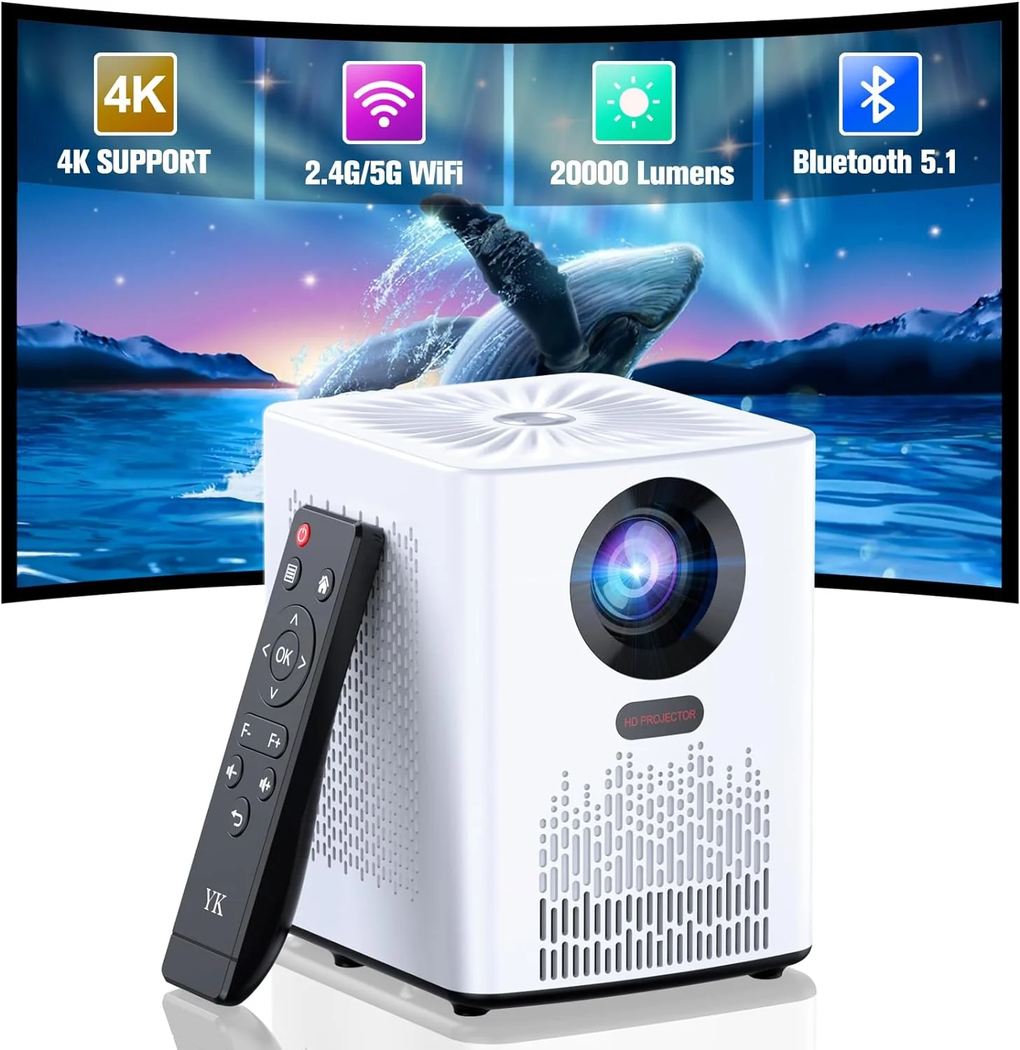 Projector with WiFi and Bluetooth - CostcoStore
