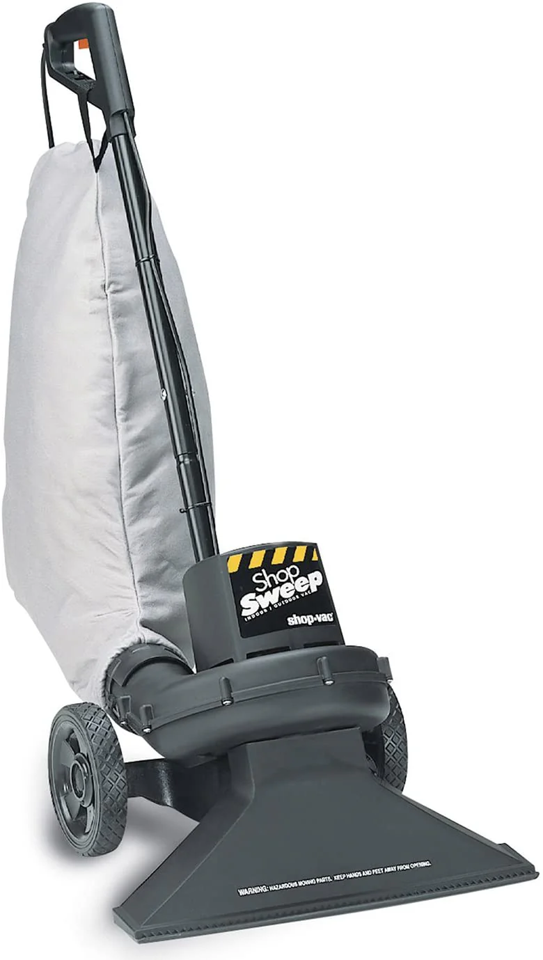 4050010 Shop Sweep Indoor/Outdoor Vacuum with 8-Gallon Collection Bag for Dry Pickup - CostcoStore