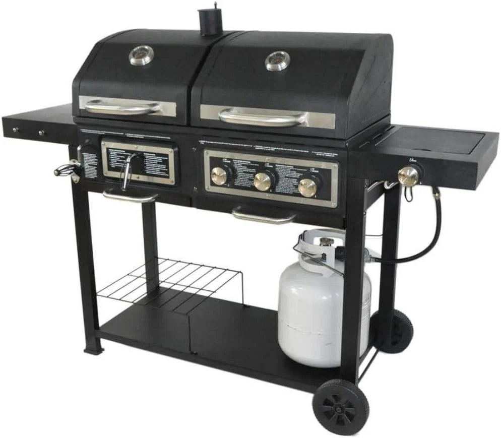 Dual Fuel Combination Charcoal/Gas Grill - CostcoStore