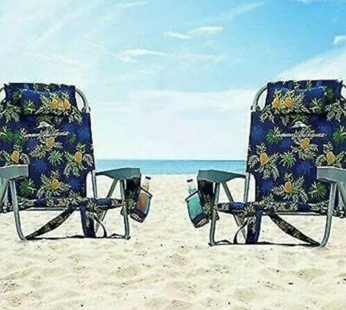 2 PACK || Tommy Bahama Backpack Beach Folding Deck Chair - CostcoStore