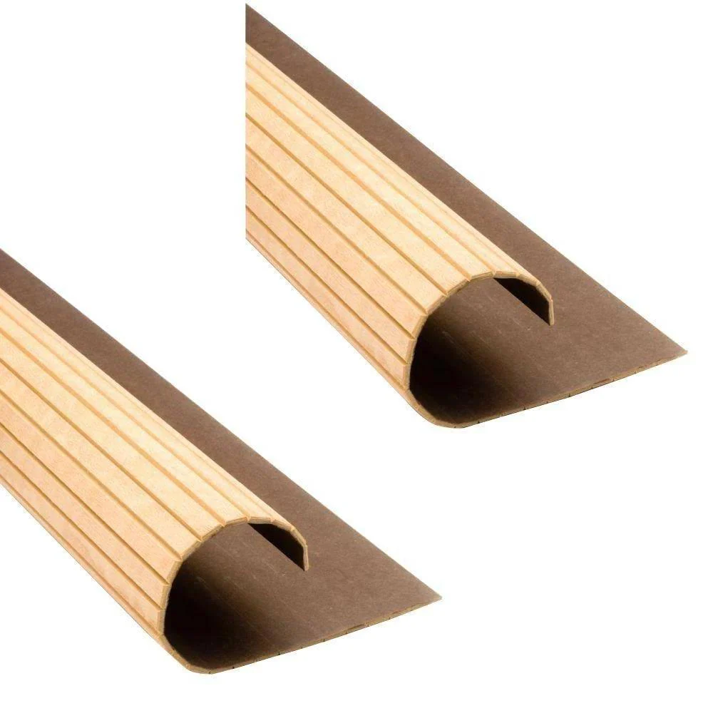 96 in. x 48 in. Unfinished Oak Basement Column Cover (Set of 2) - CostcoStore