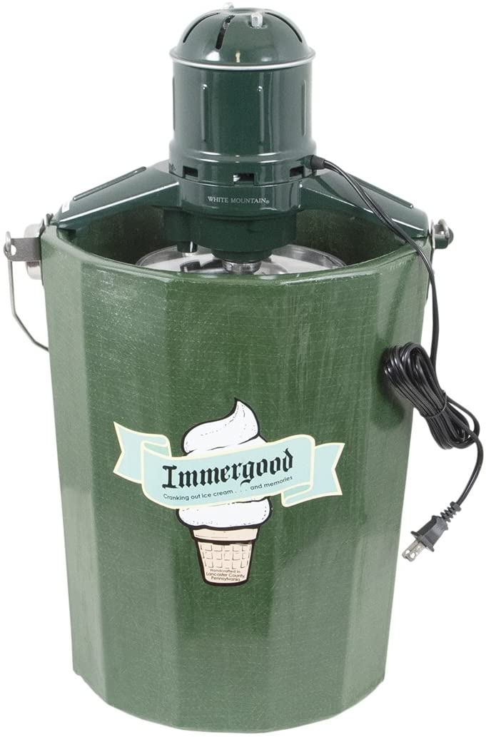 '- 6 qt. – Old Fashioned Ice Cream Maker w/Motor - CostcoStore