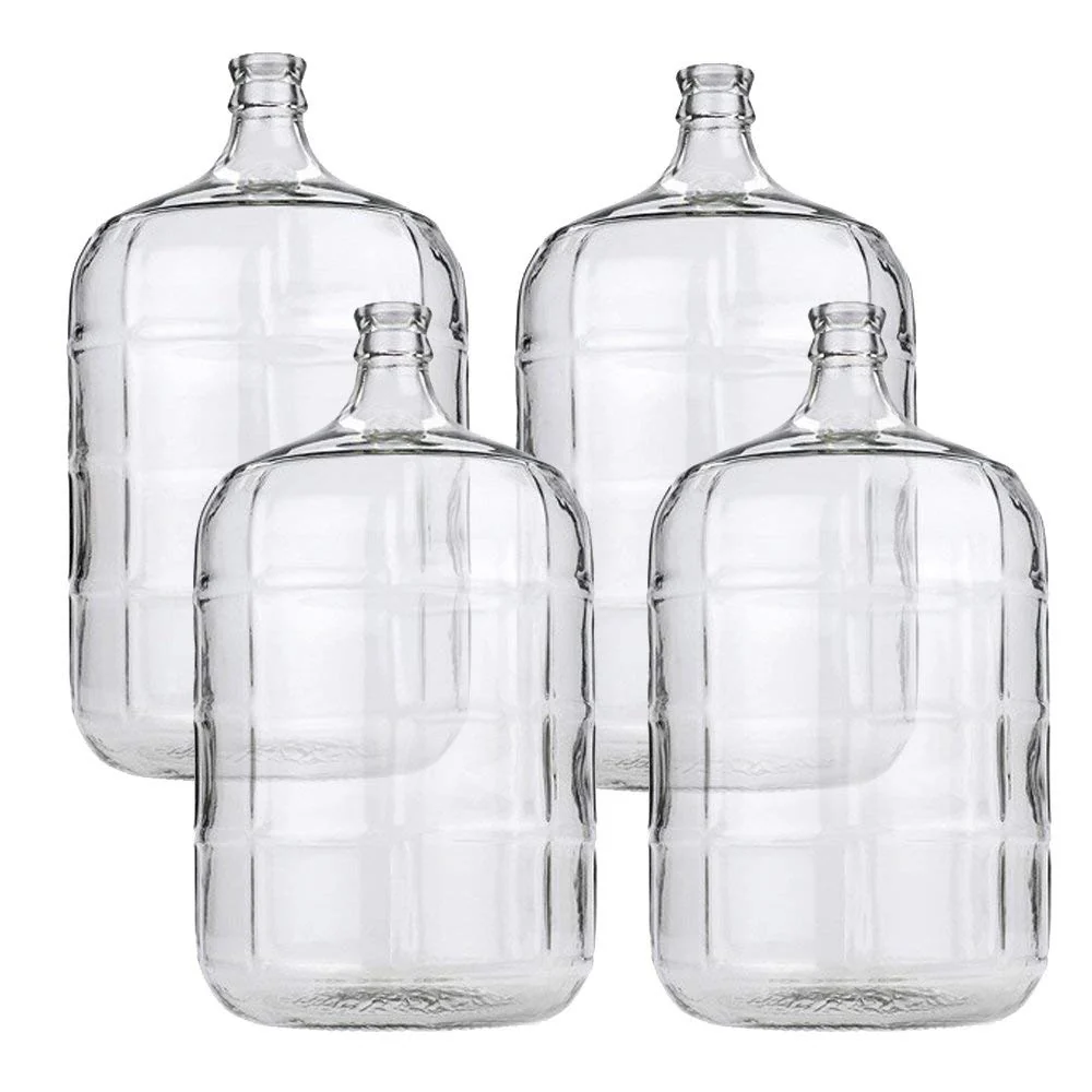 4 X 5 Gallon Glass Carboy For Beer or Wine Making - CostcoStore