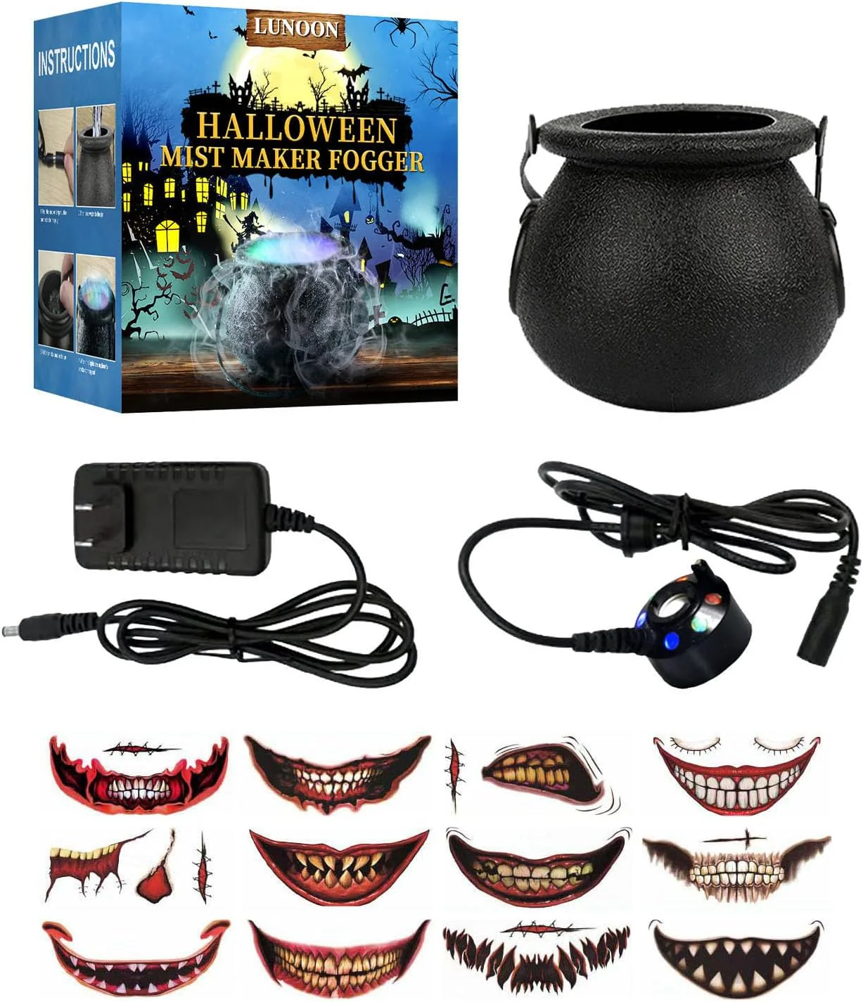 Halloween LED fog machine sprayer decoration - CostcoStore