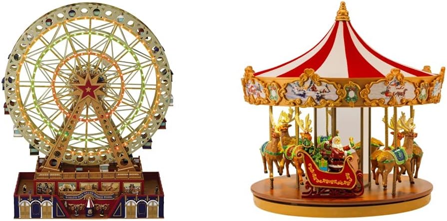 World's Fair Ferris Wheel Musical Animation Indoor Christmas Decor, 15