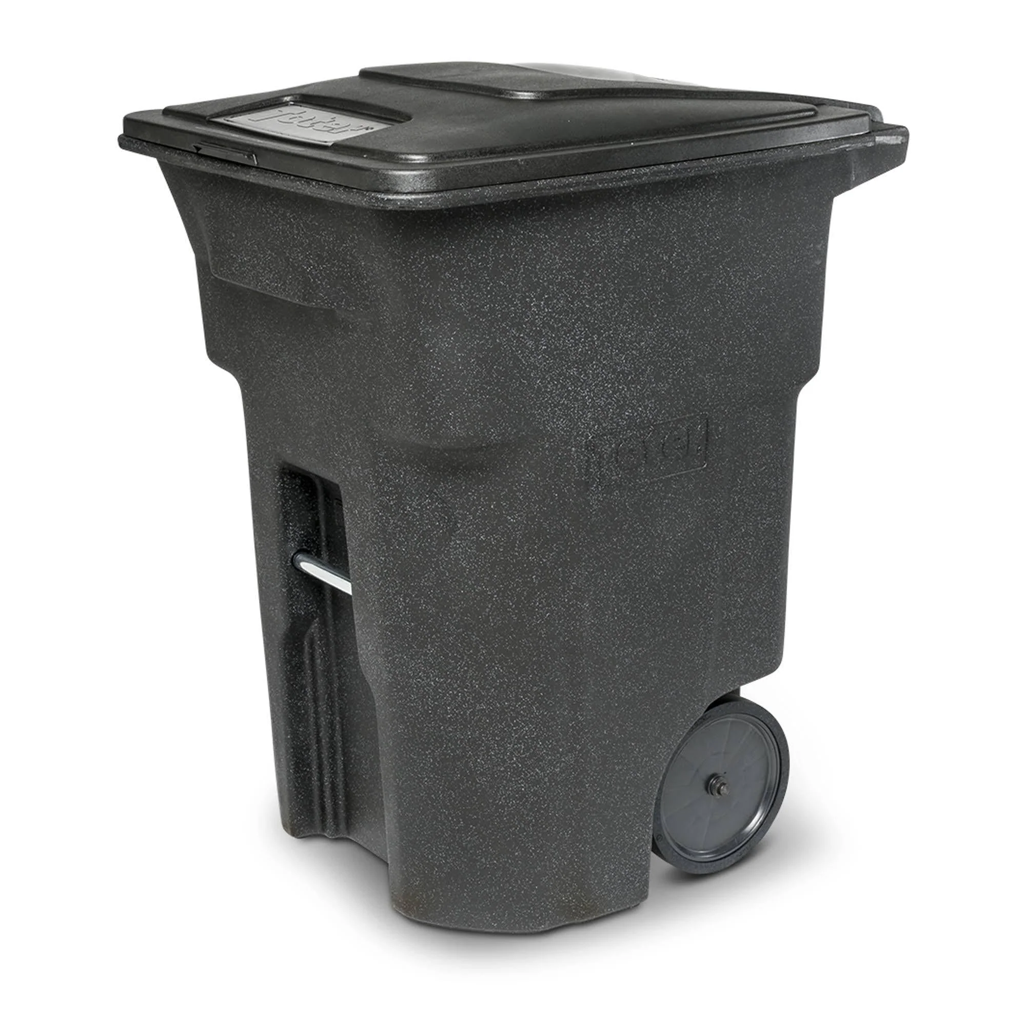 ANA96-00BKS 96 gal. Trash Can with Quiet Wheels and Lid - CostcoStore