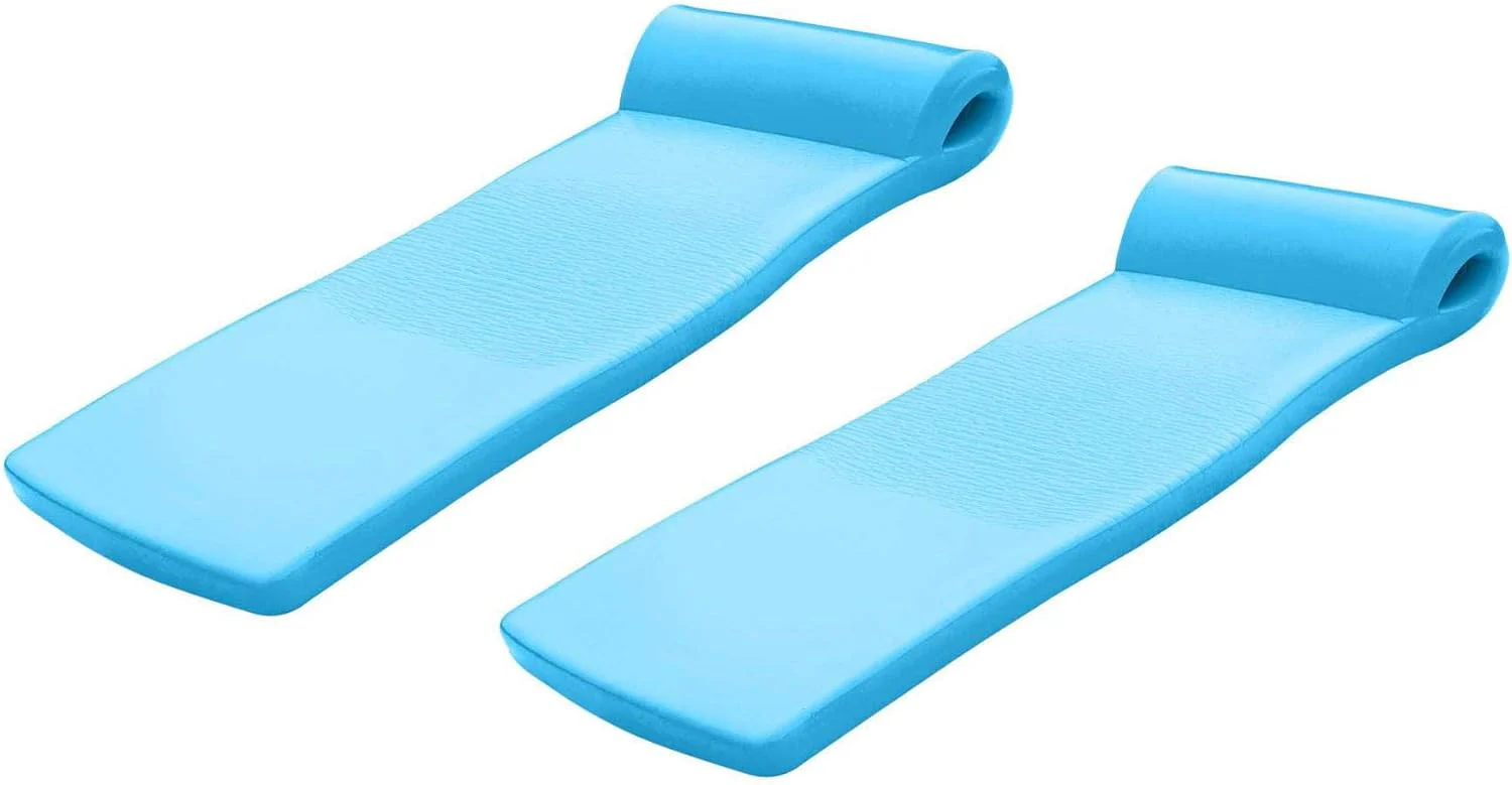 Adult Outdoor Swimming Pool Lounger Raft (2 Pack) - CostcoStore