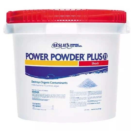 POWER POWDER PLUS 73% CALCIUM HYPOCHLORITE POOL SHOCK – 25 LBS. - CostcoStore