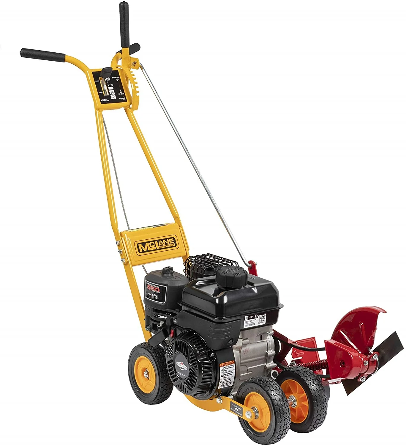 101-5.5GT-7Gas Powered Lawn Edger, 5.50 Gross Torque/3.5 HP B&S Engine 7′′ Wheels - CostcoStore