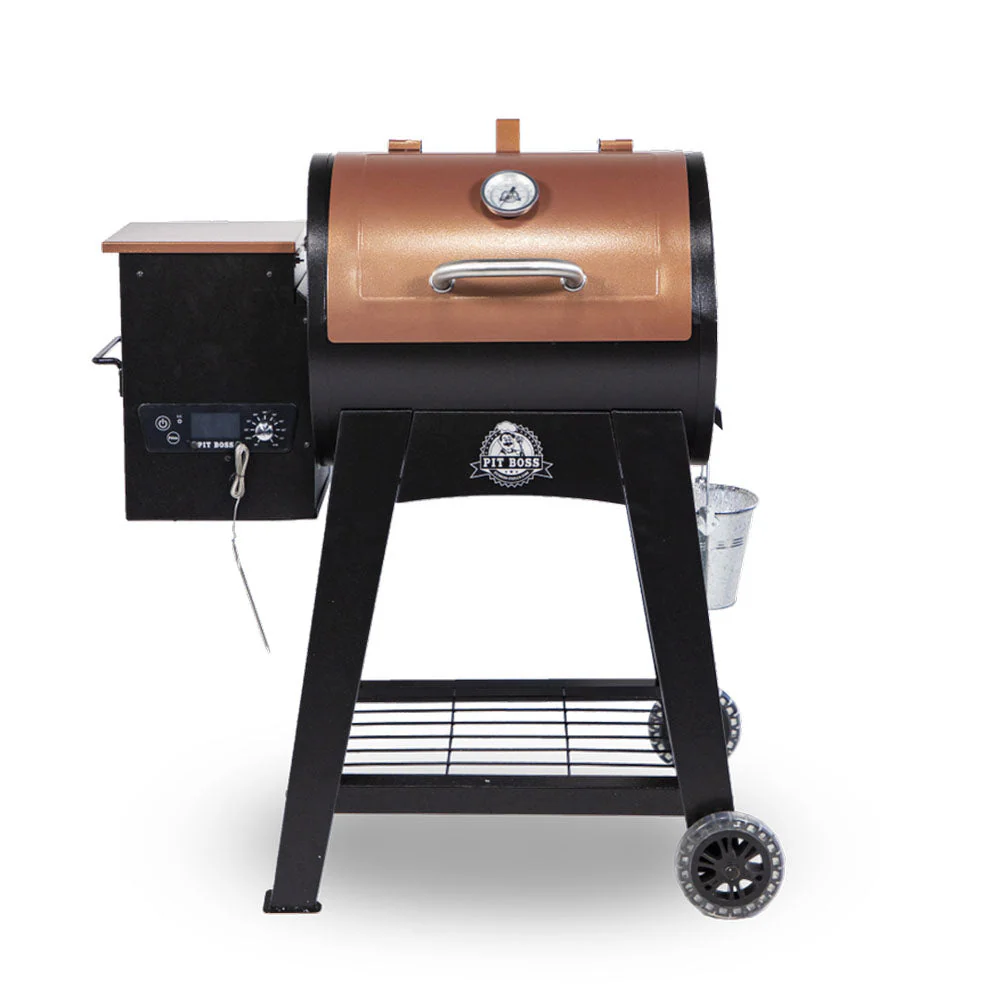 Pit Boss Lexington 540 sq. in. Wood Pellet Grill w/ Flame Broiler and Meat Probe - CostcoStore