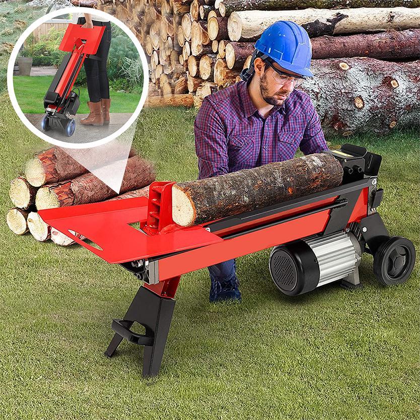 Heavy Duty 7 Tons Electric Hydraulic Log Splitter Machine - CostcoStore
