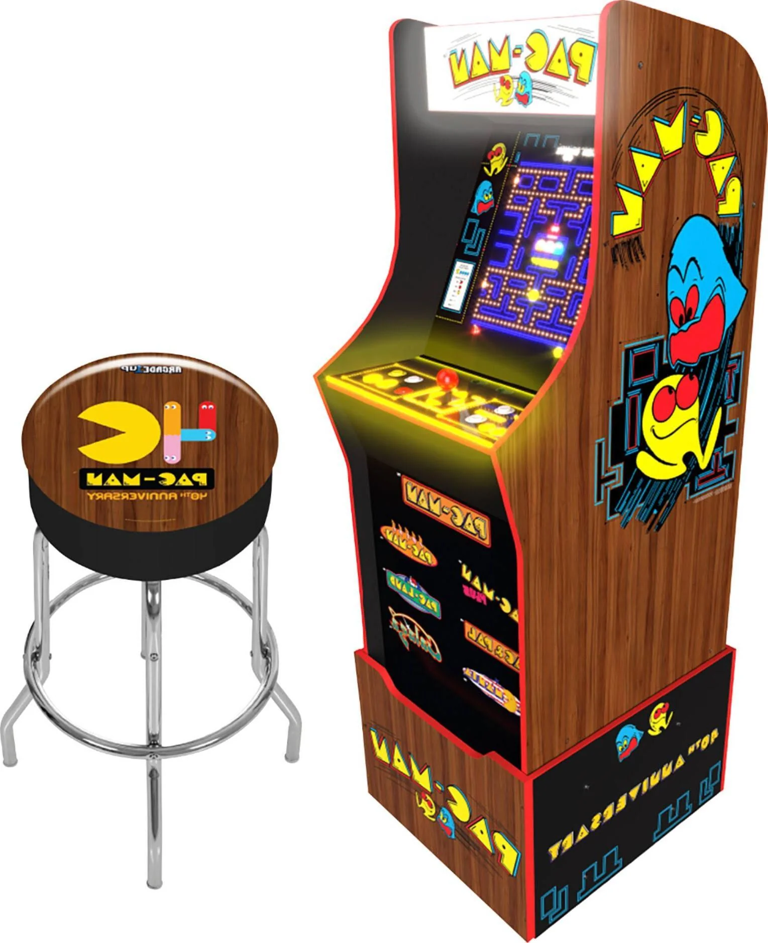40th Anniversary Pac-Man Special Edition Arcade Machine - CostcoStore