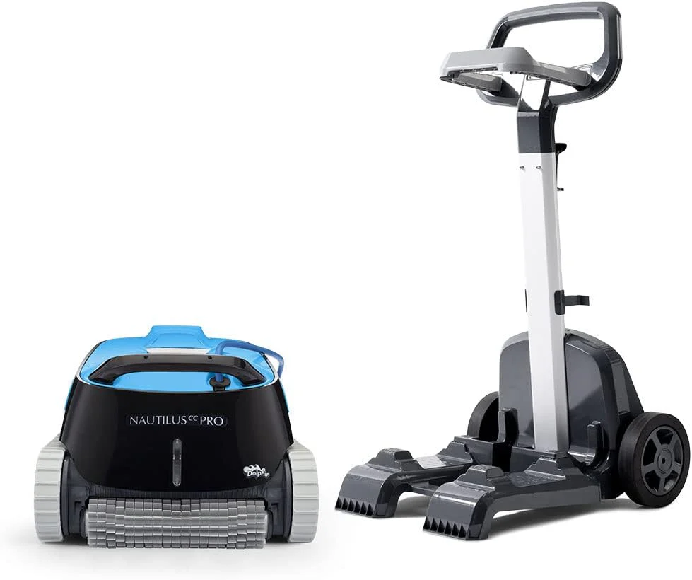 Dolphin Nautilus CC Robotic Pool Vacuum Cleaner All Pools up to 33 FT - Wall Climbing Scrubber Brush - CostcoStore