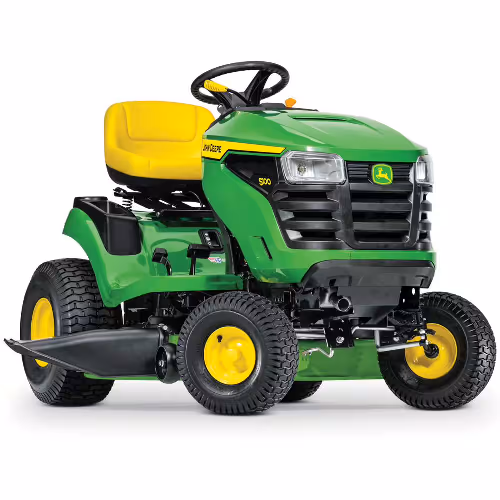 John Deere S100 42-in Riding Lawn Mower – 17.5-HP Gas Hydrostatic Drive
